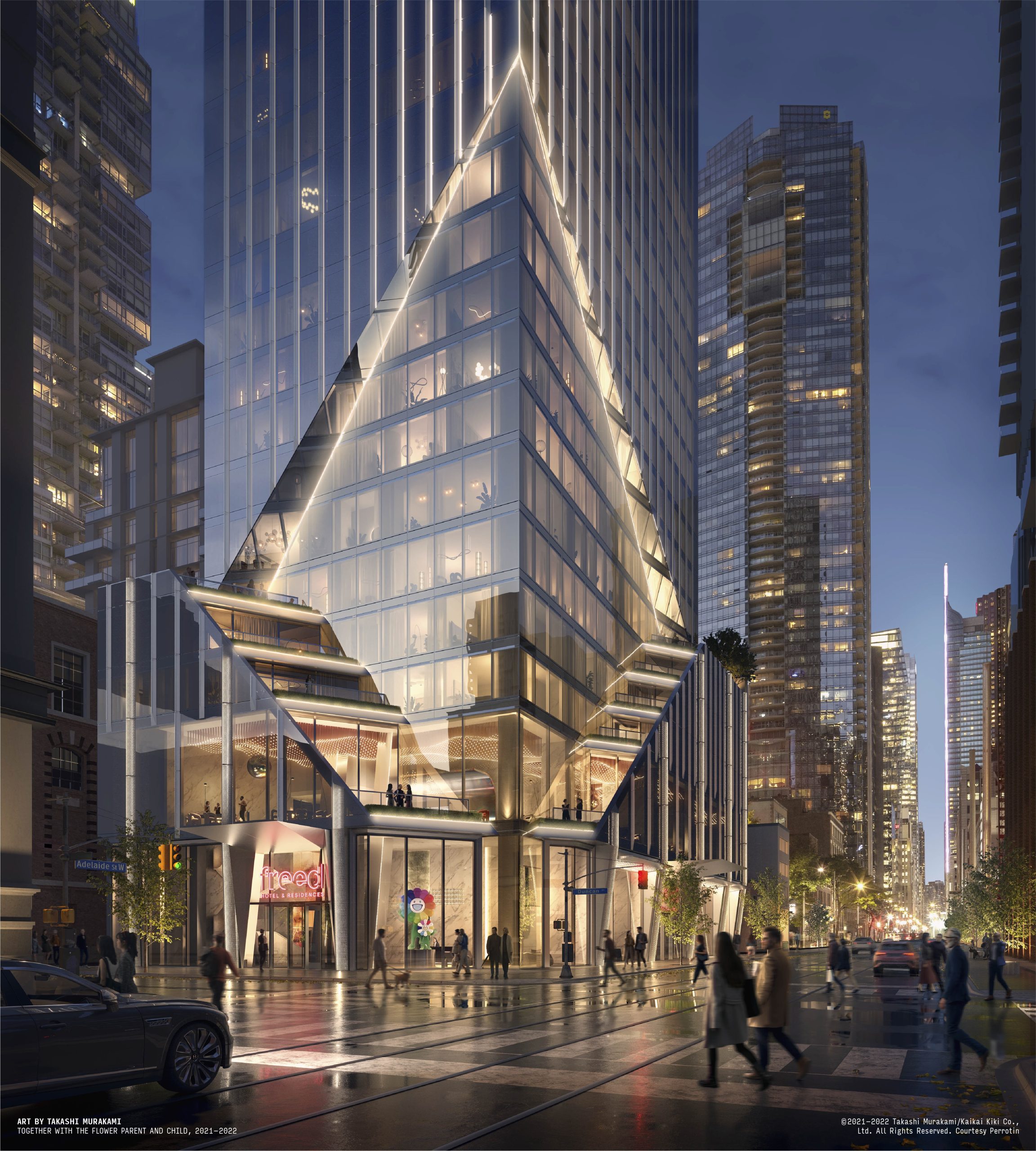 Freed Hotel & in Toronto — rendering 9