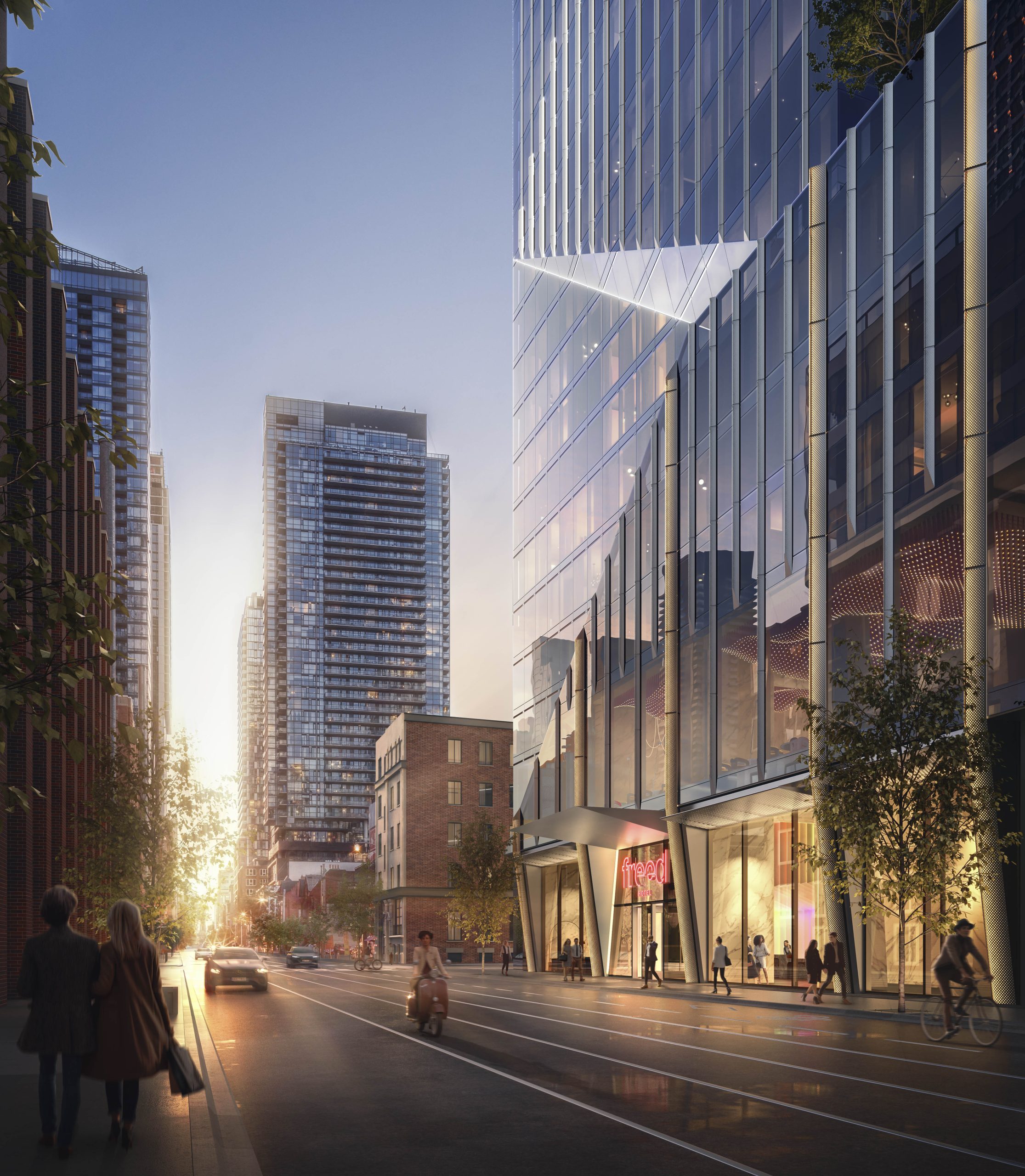 Freed Hotel & in Toronto — rendering 7