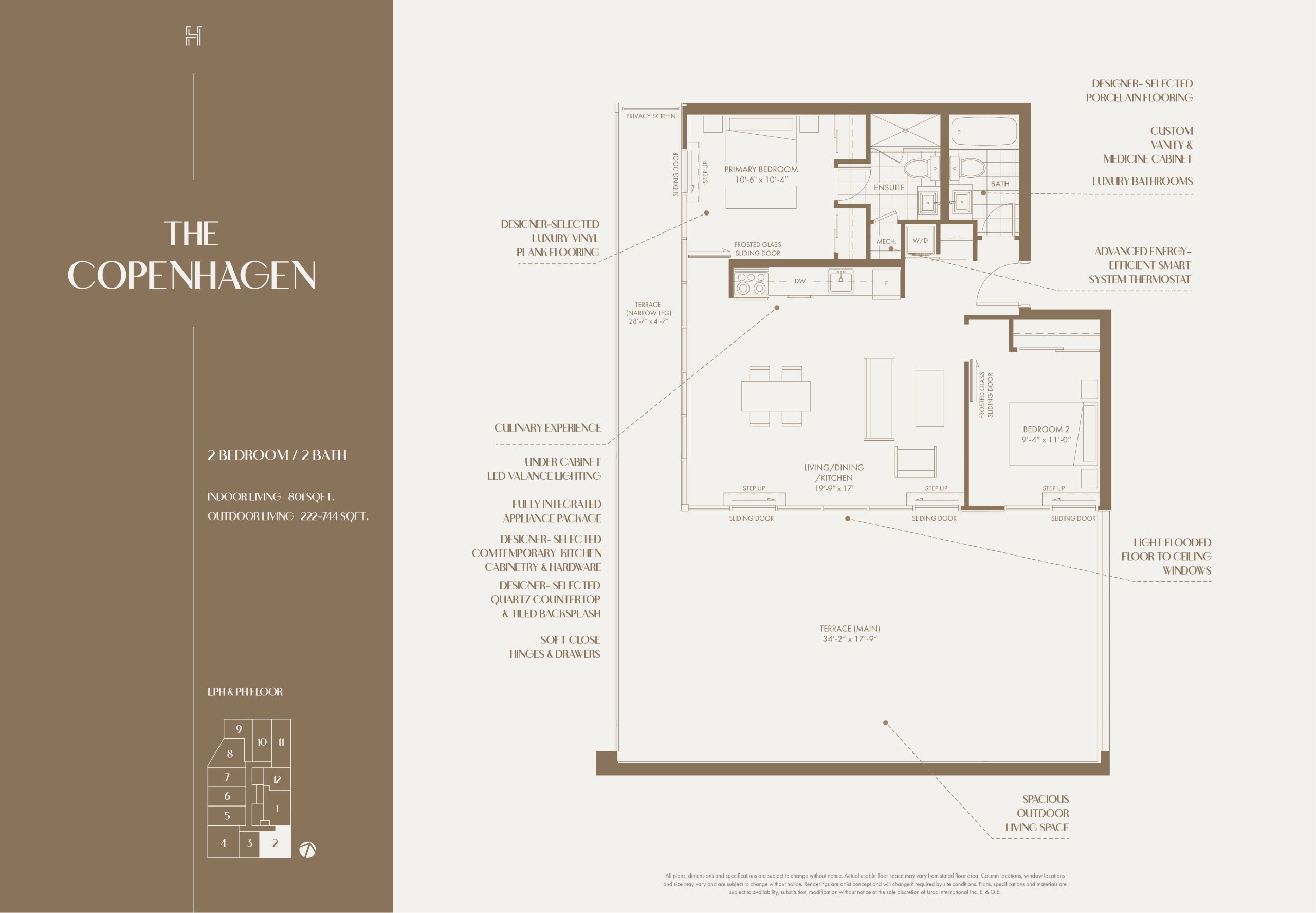 The Copenhagen floor plan