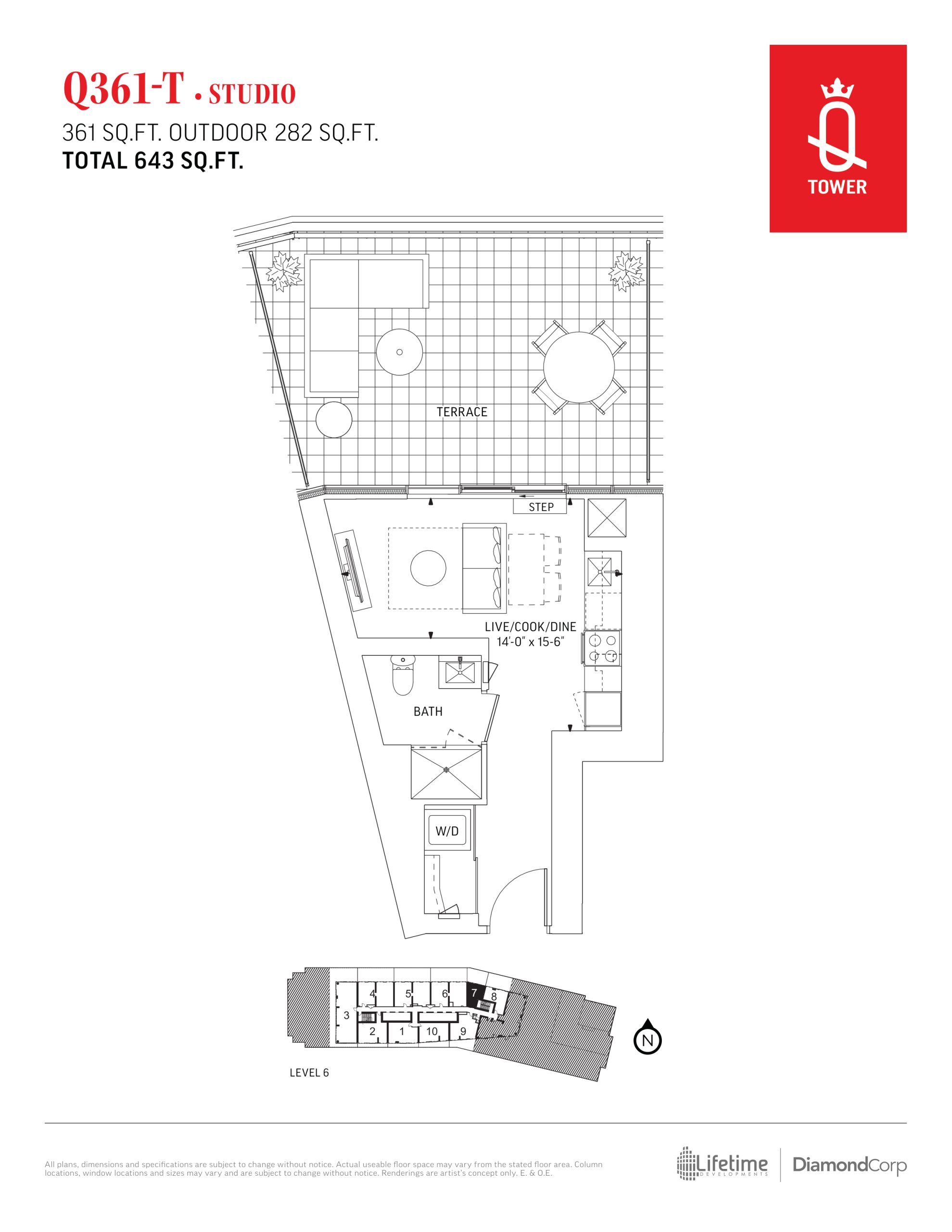 Q361-T floor plan