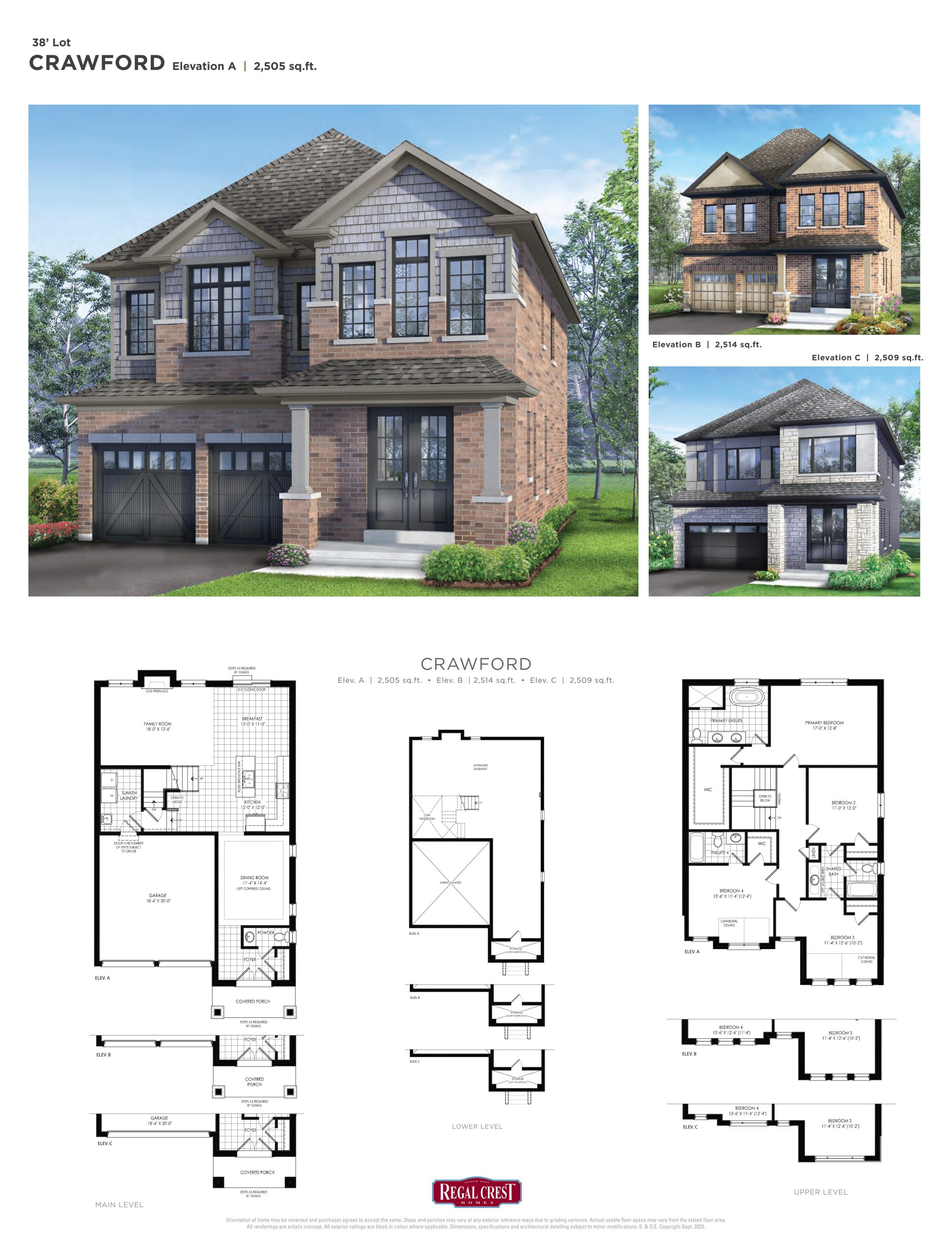 Crawford floor plan