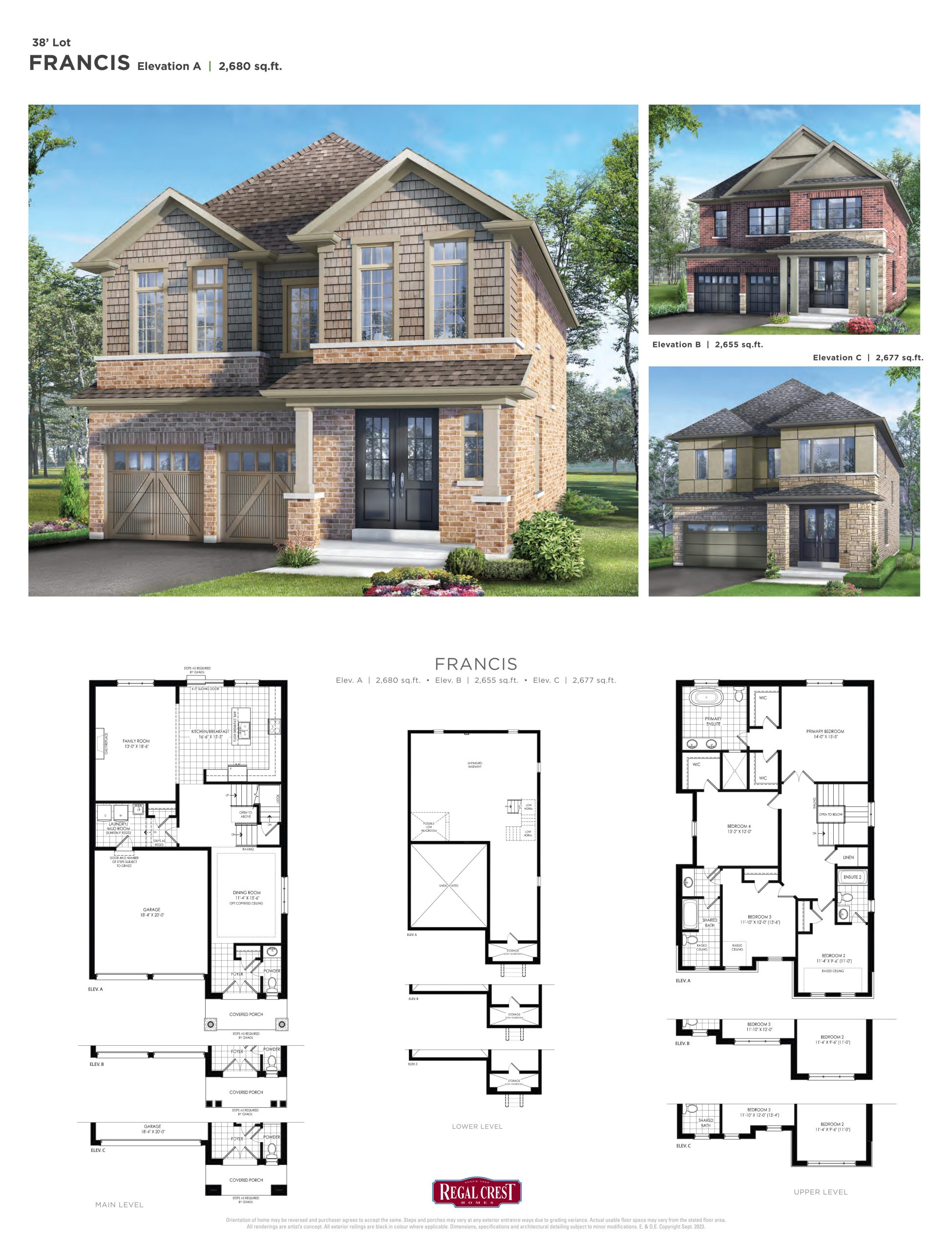 Francis floor plan