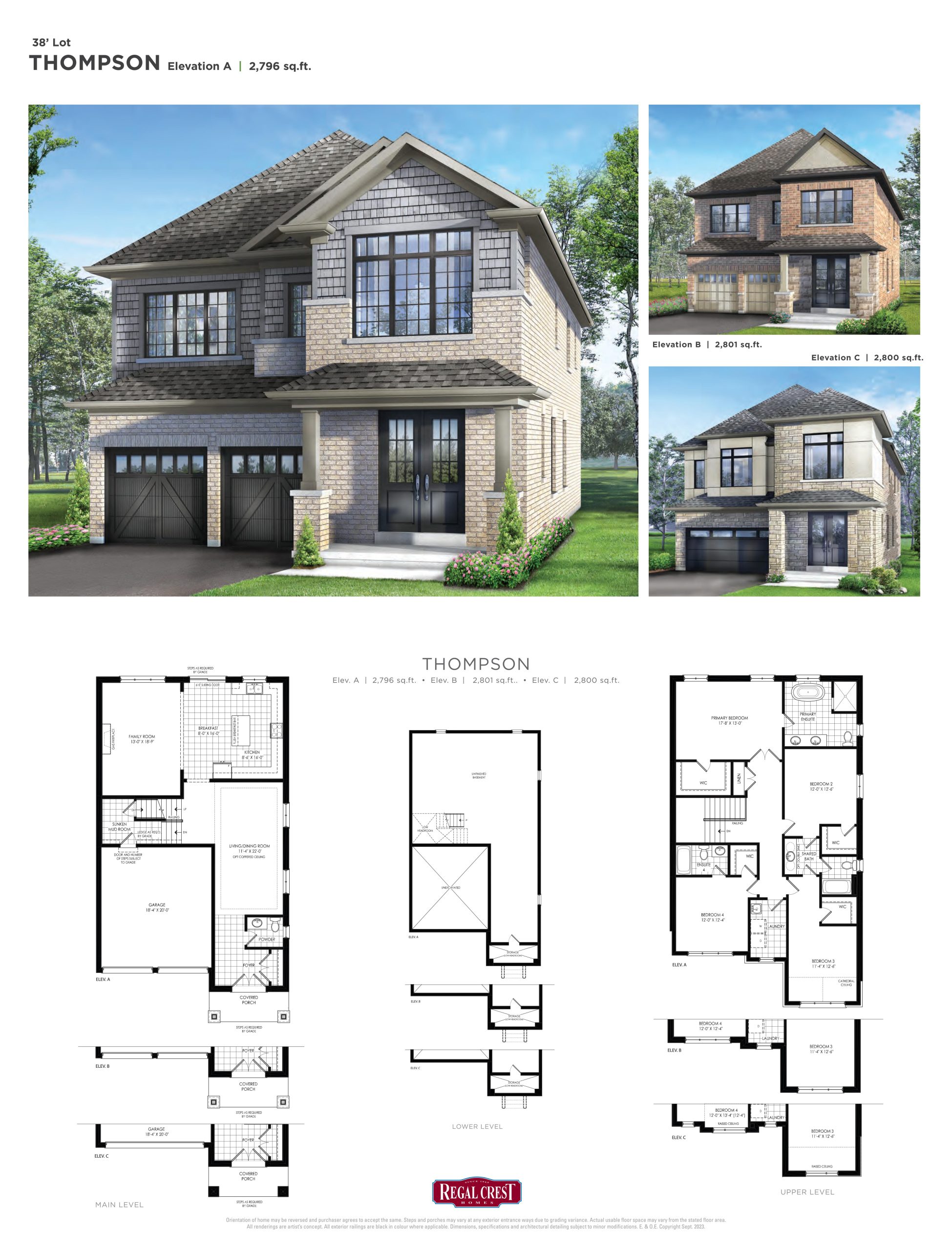 Thompson floor plan