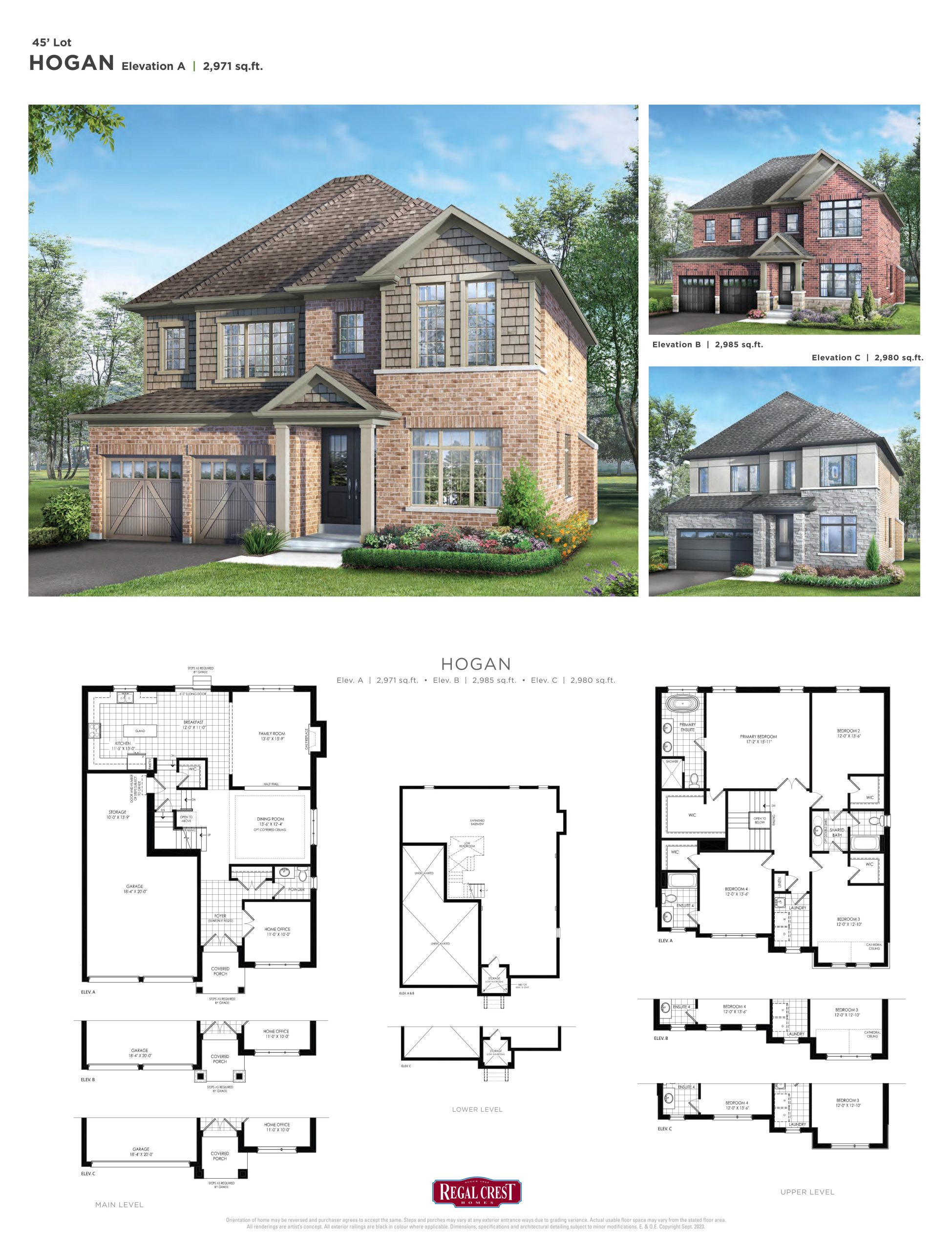 Hogan floor plan