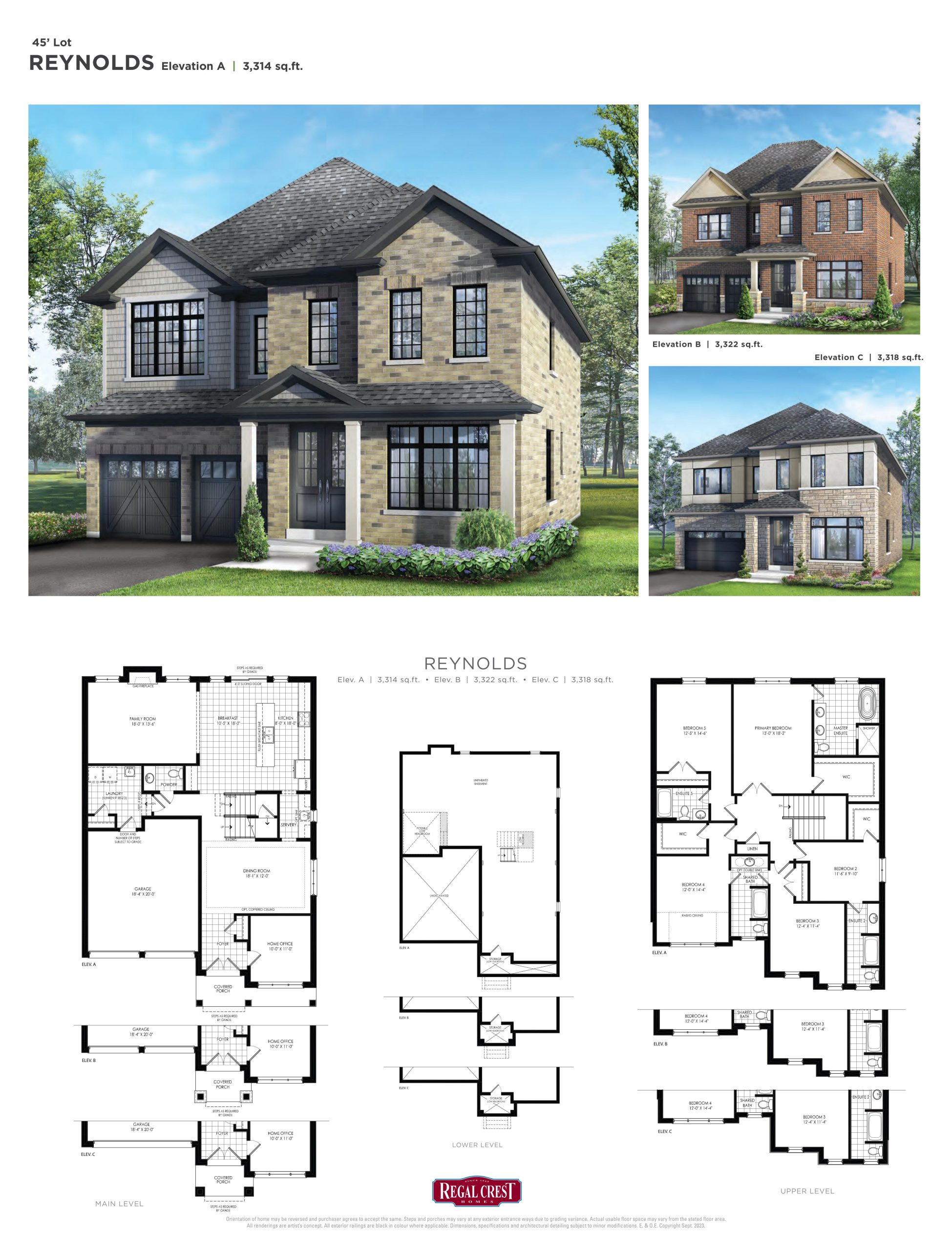 Reynolds floor plan