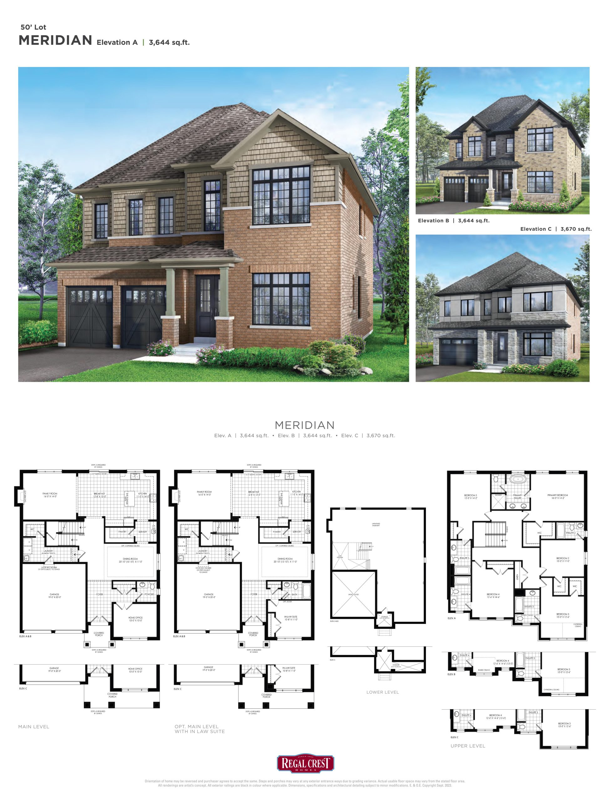 Meridian floor plan