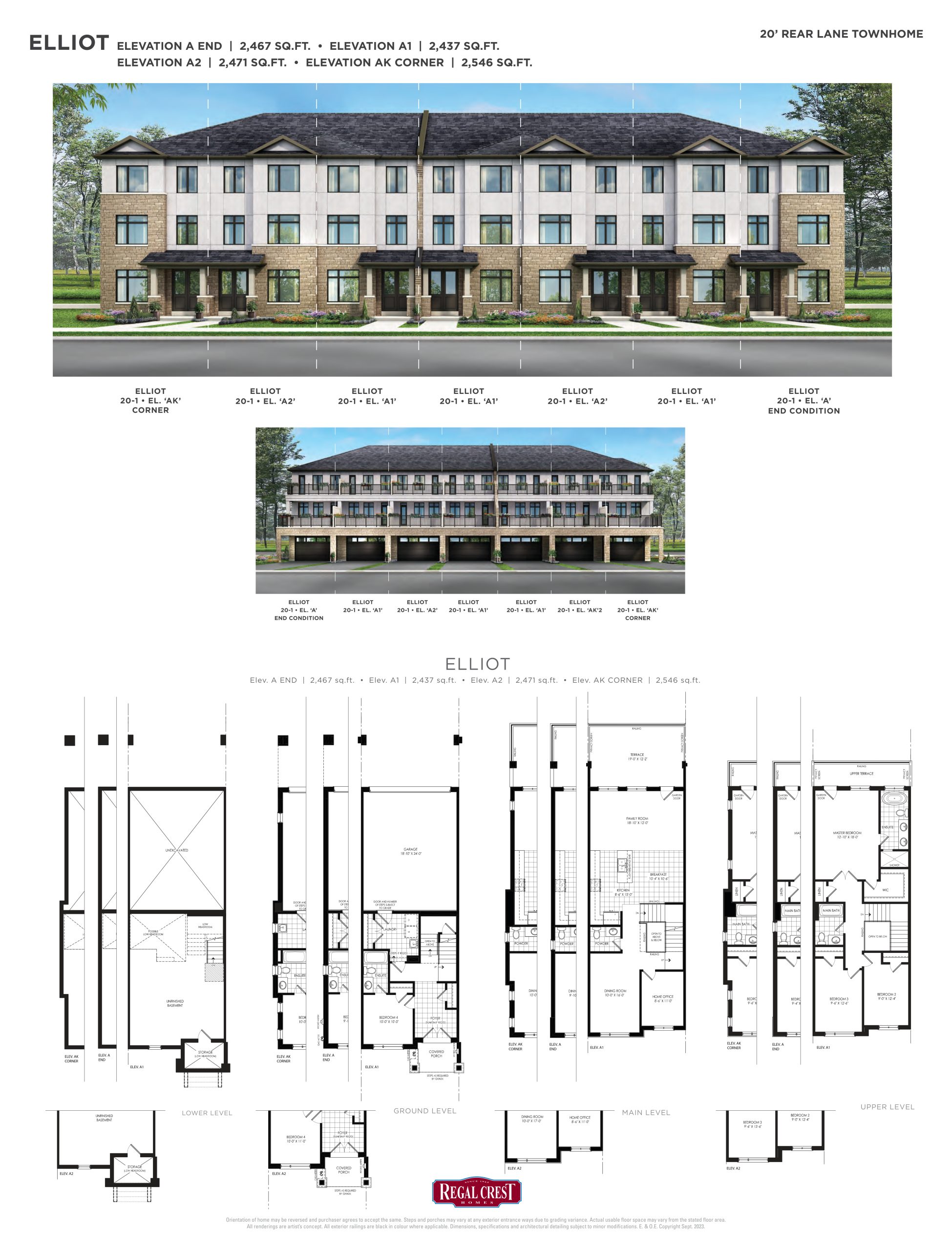 Elliot floor plan