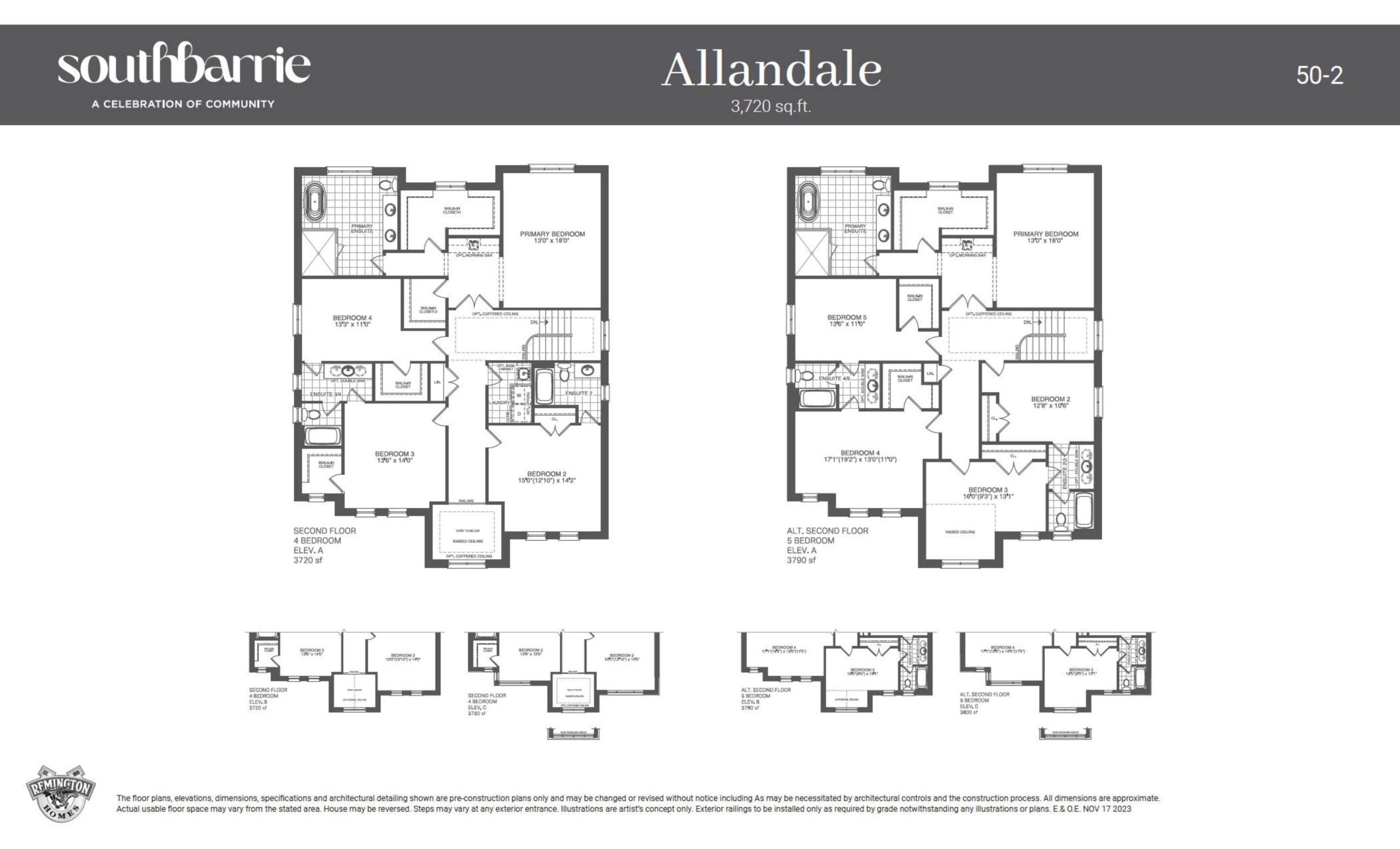 Allandale (2nd Floor) floor plan