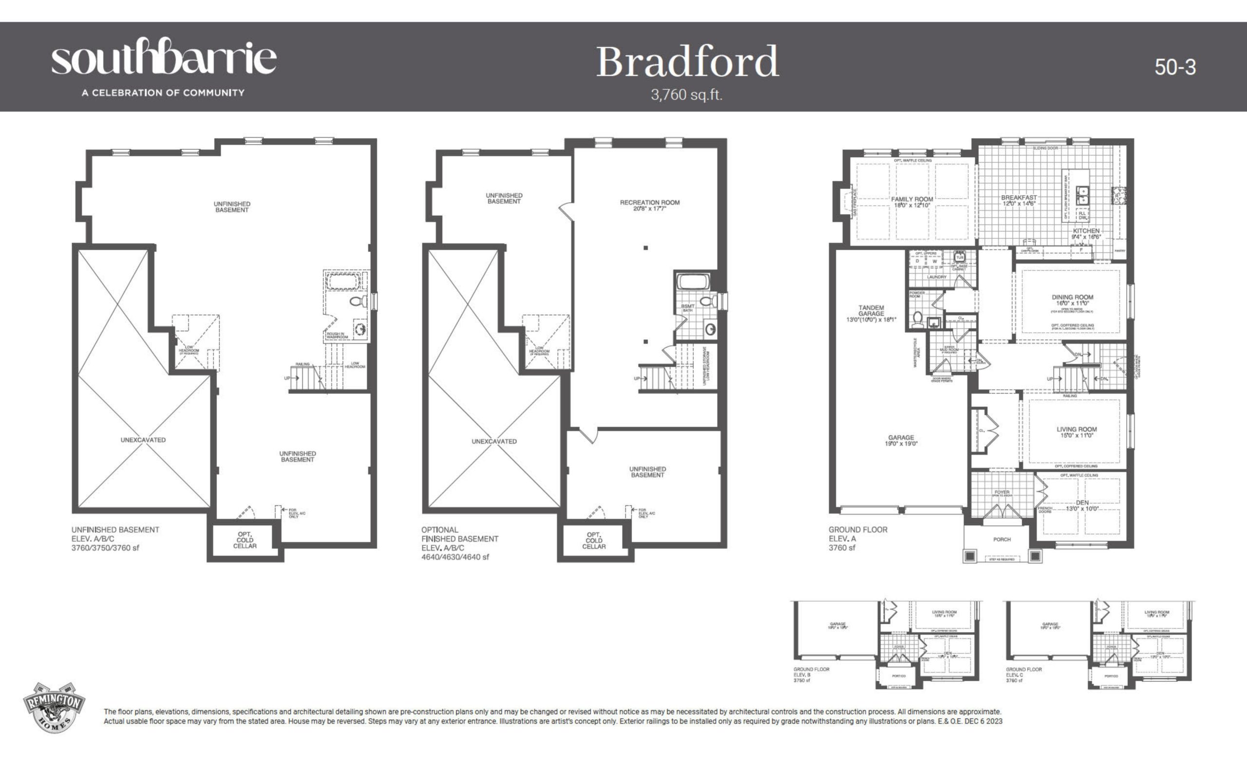 Bradford (Basement/Ground Floor) floor plan