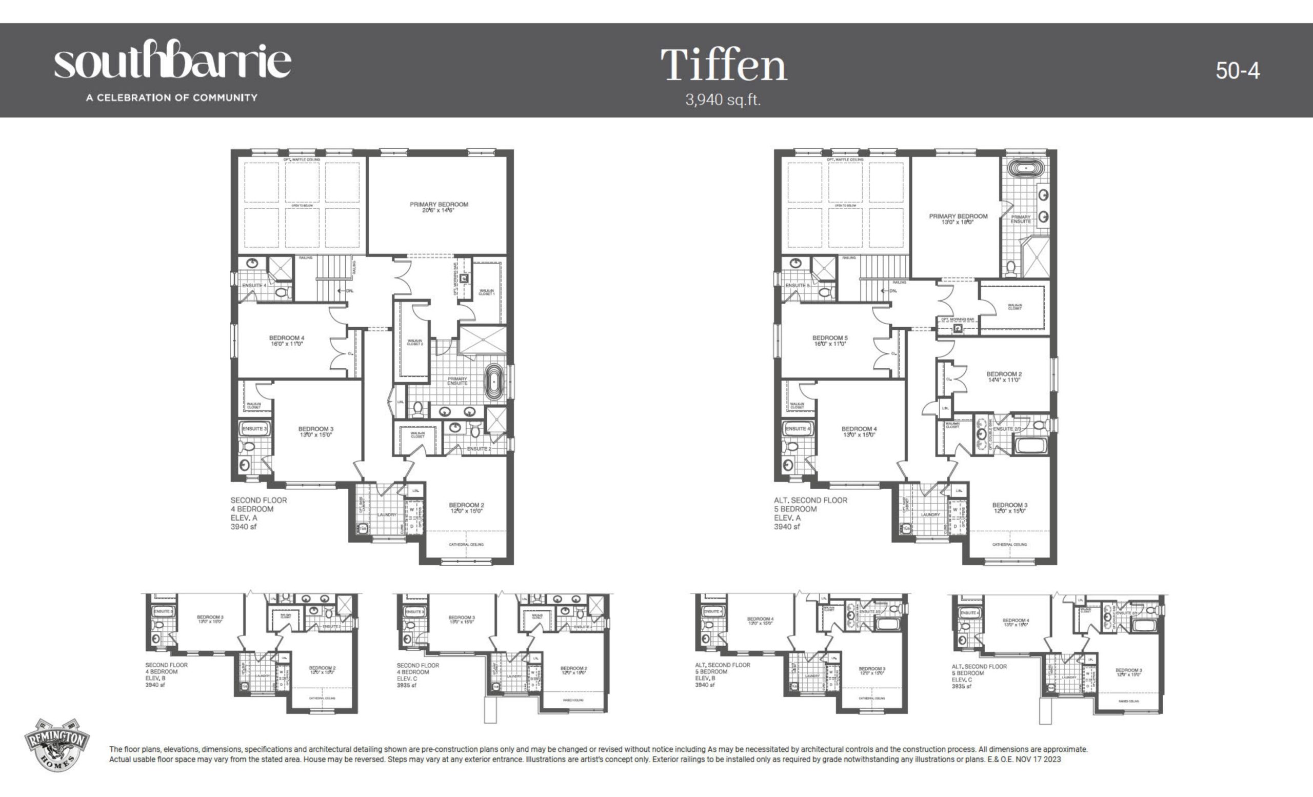 Tiffen (2nd Floor) floor plan