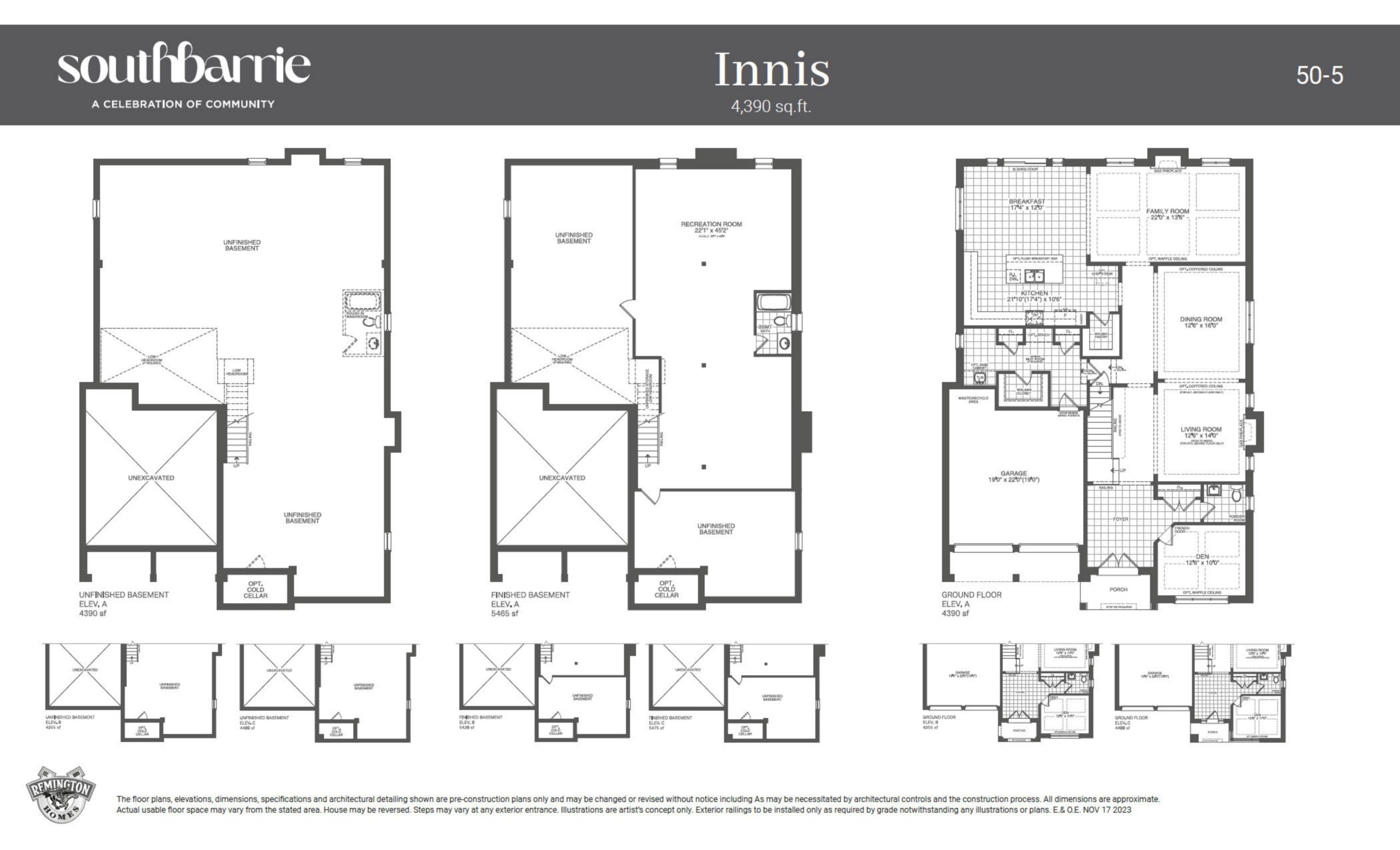 Innis (Basement/Ground Floor) floor plan