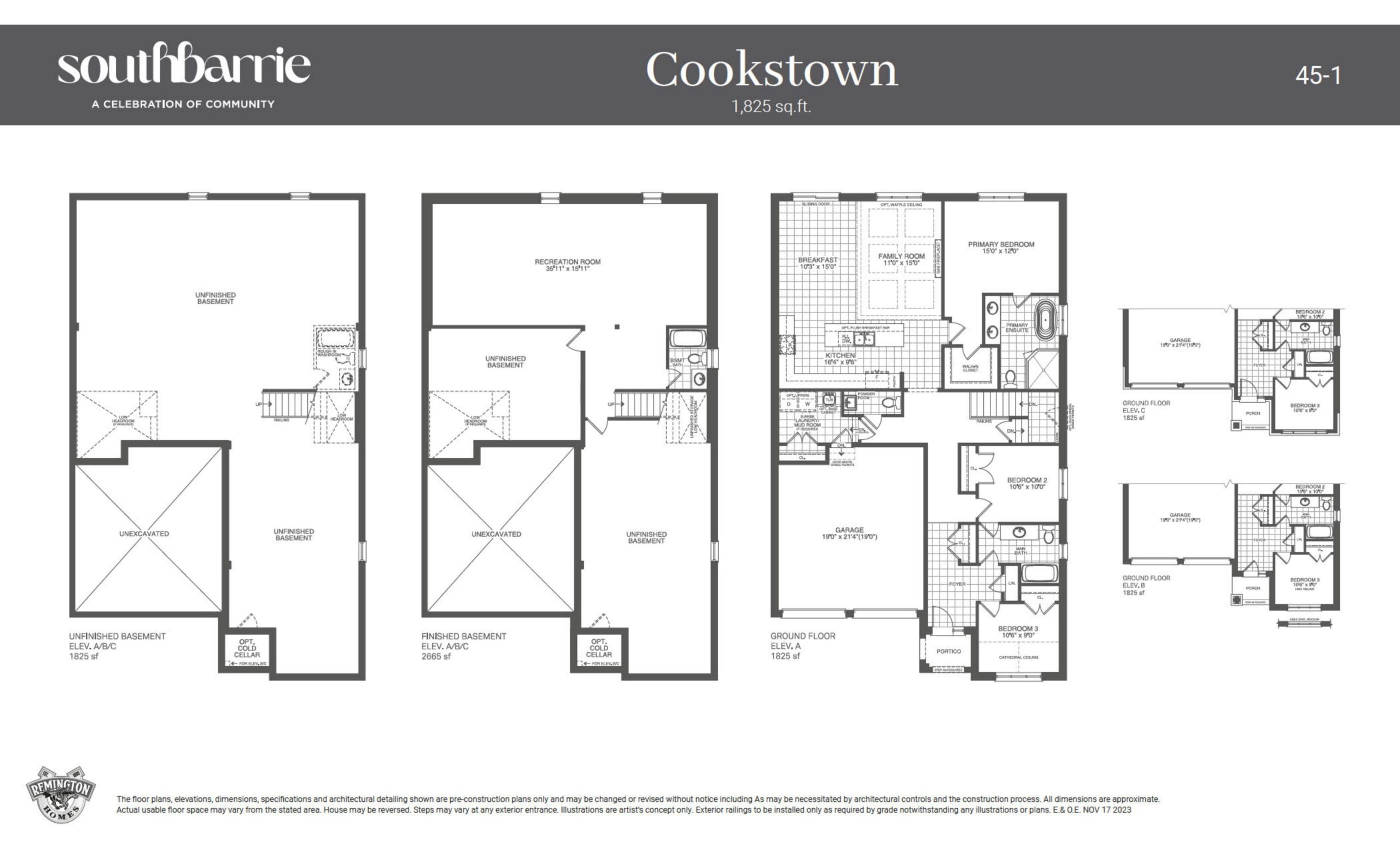 Cookstown floor plan