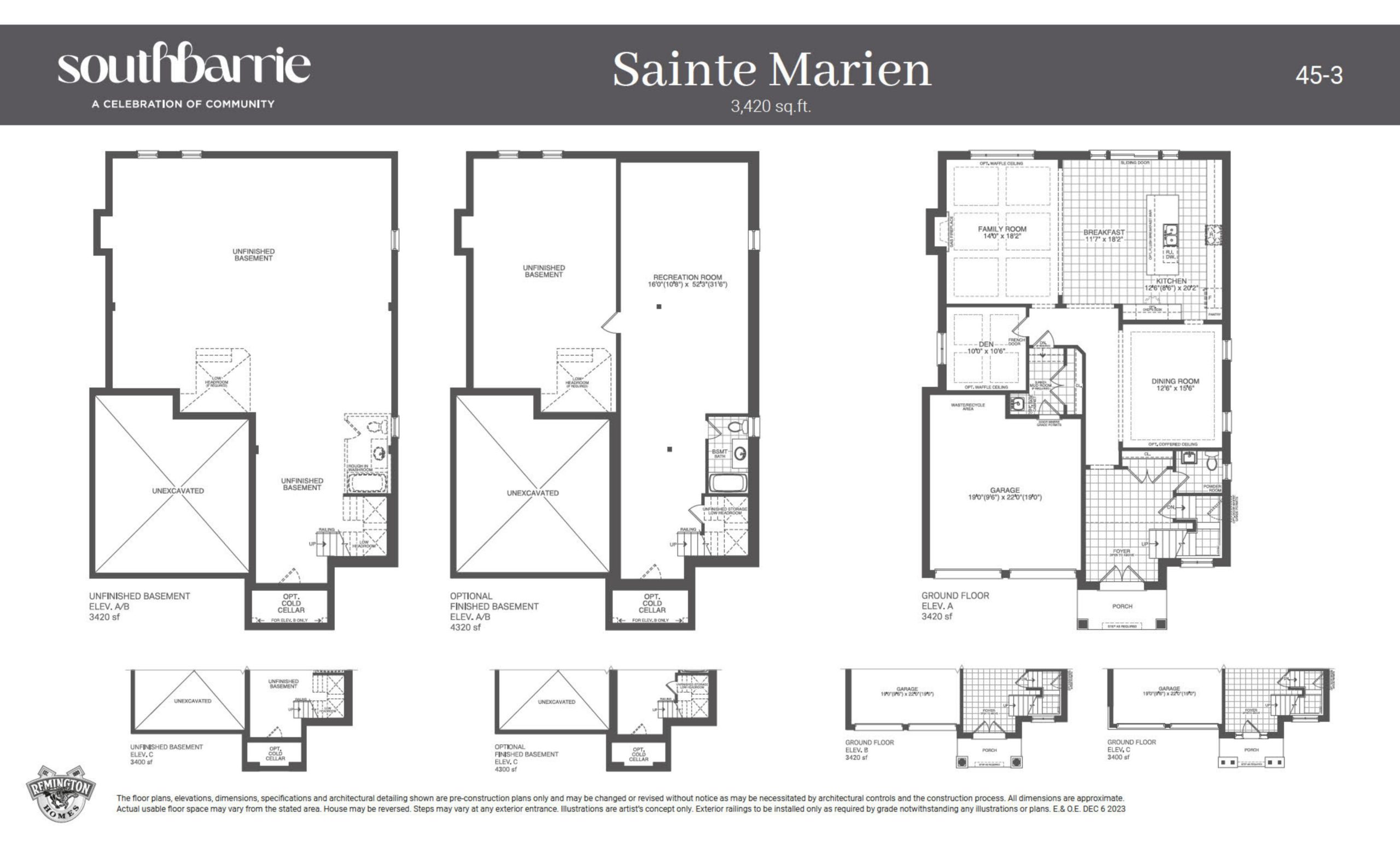 Sainte Marien (Basement/Ground Floor) floor plan