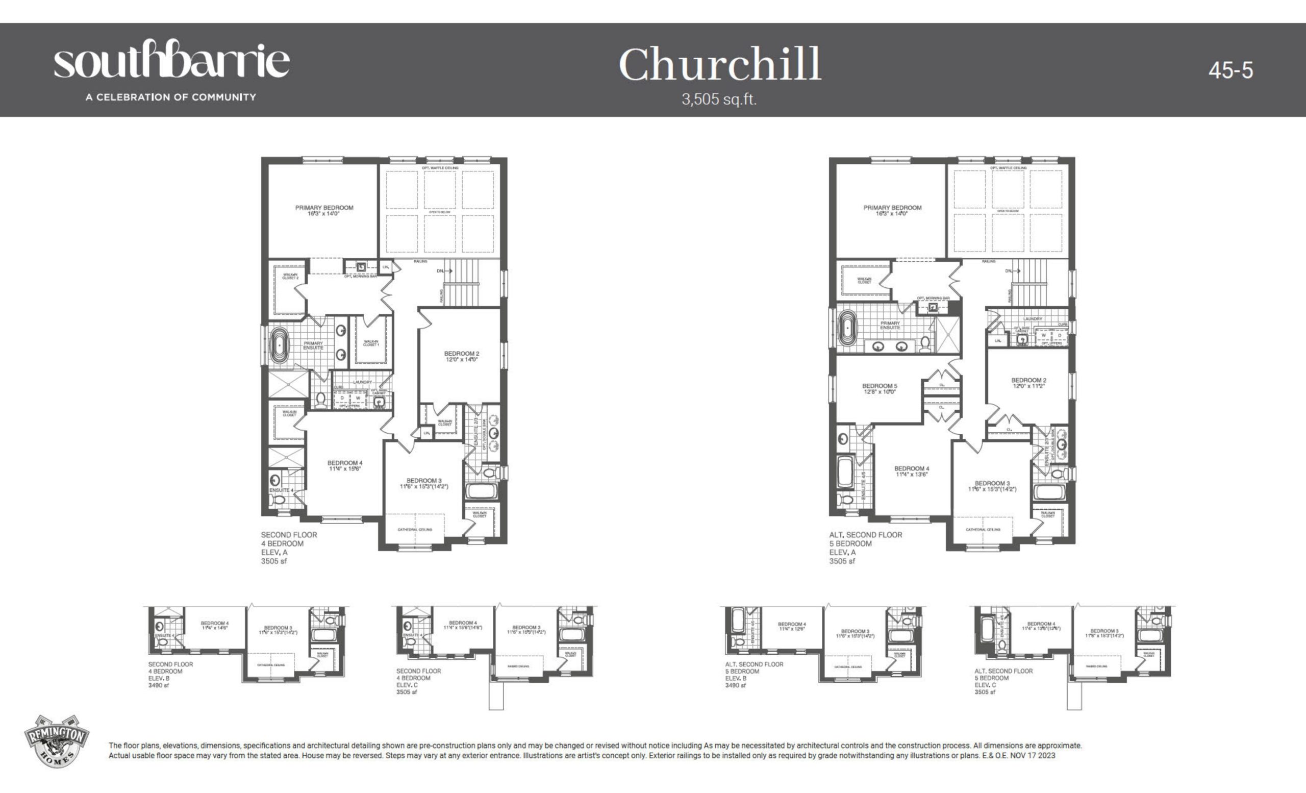 Churchill (2nd Floor) floor plan