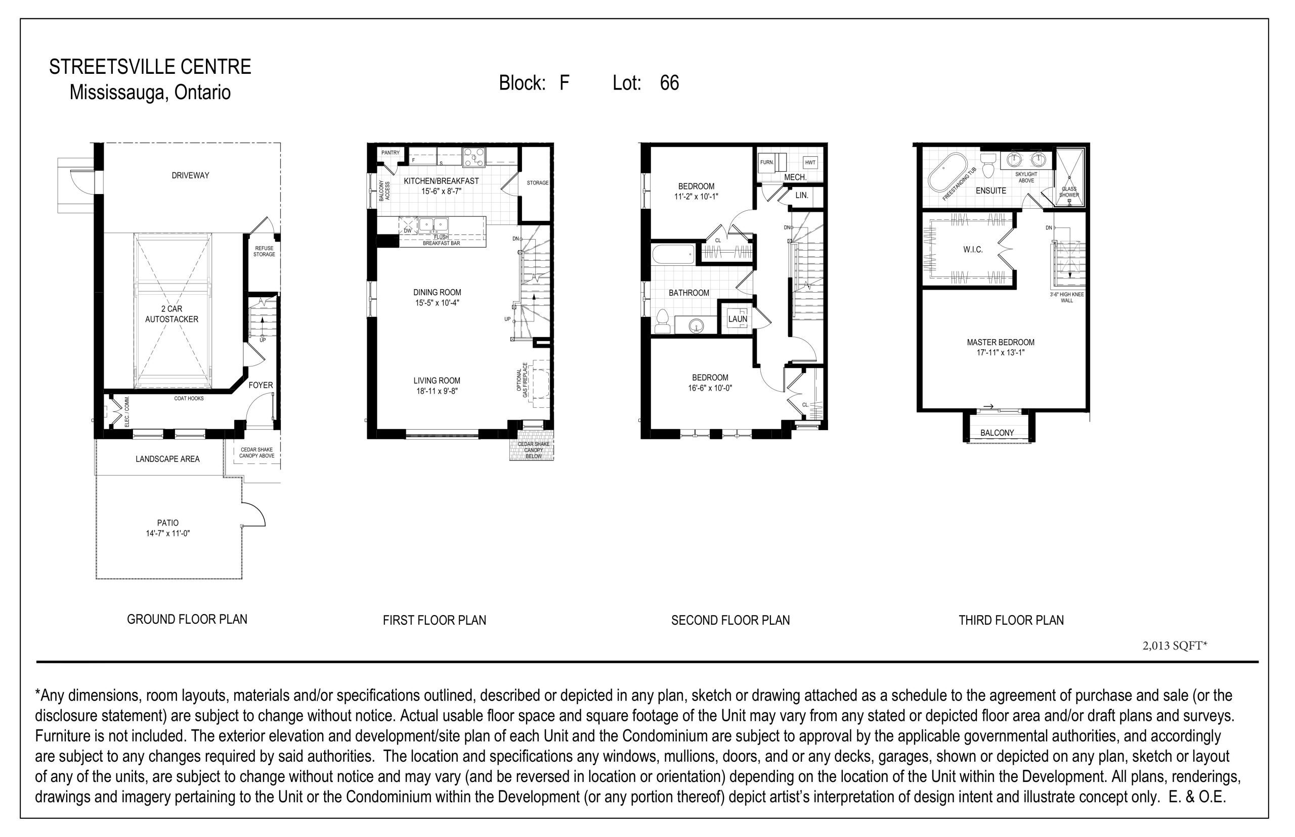 Lot 66 Block F floor plan