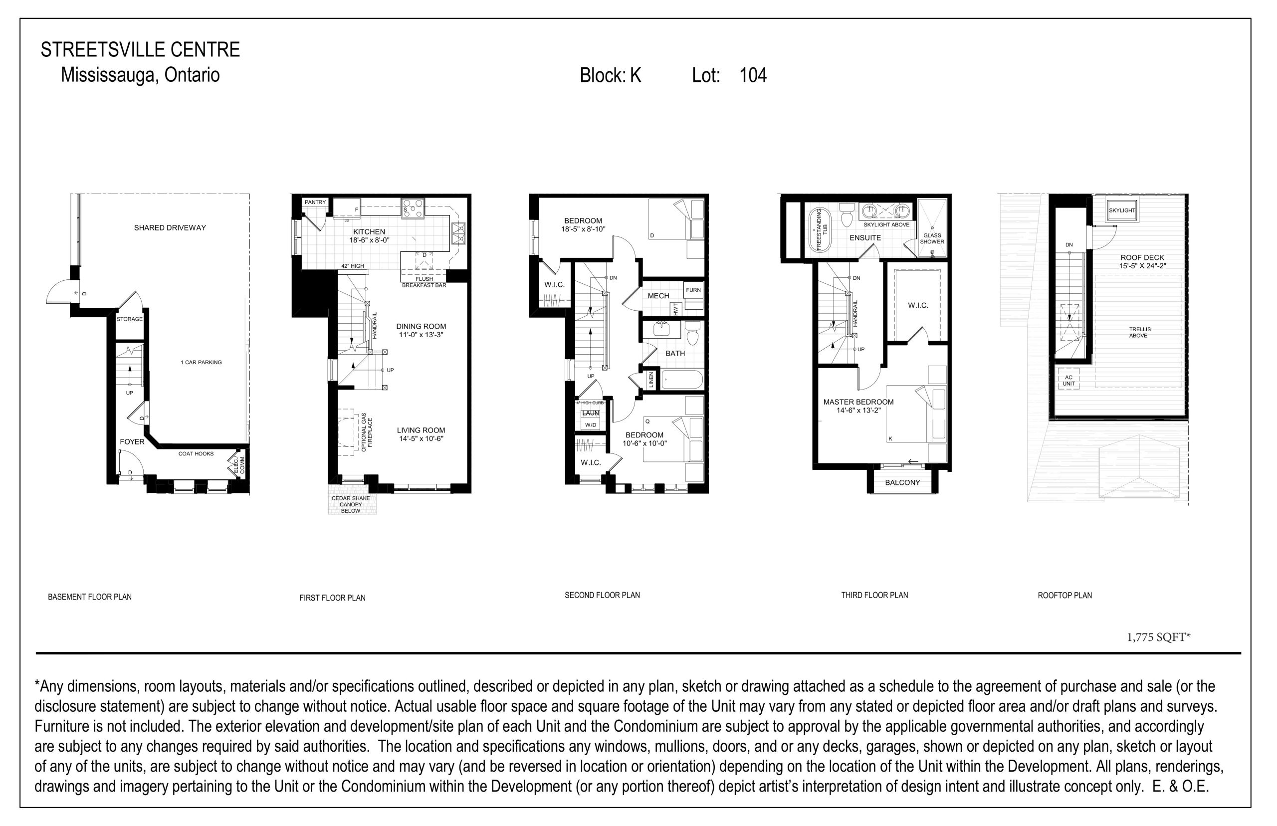 Lot 104 Block K floor plan