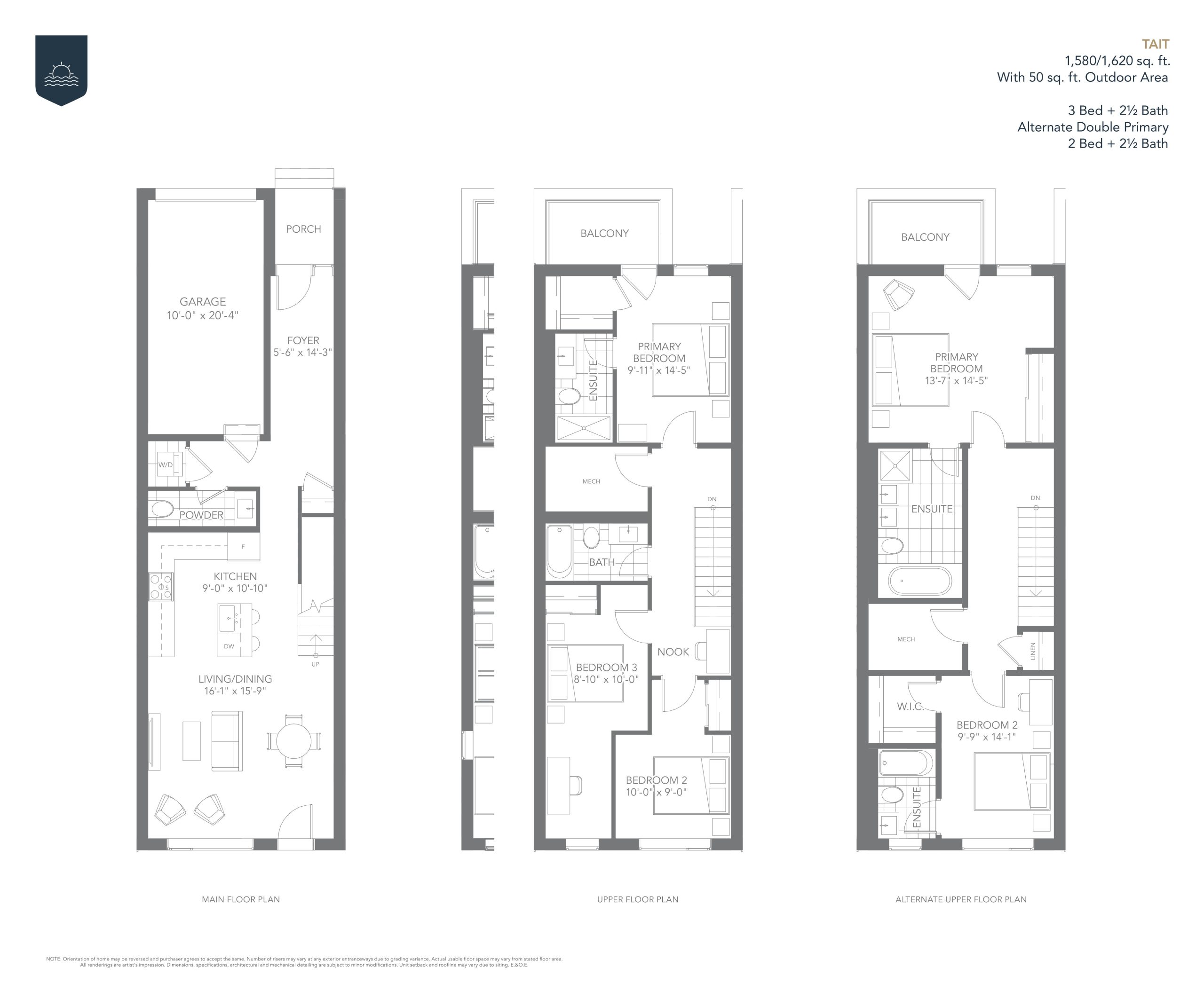 Tait floor plan