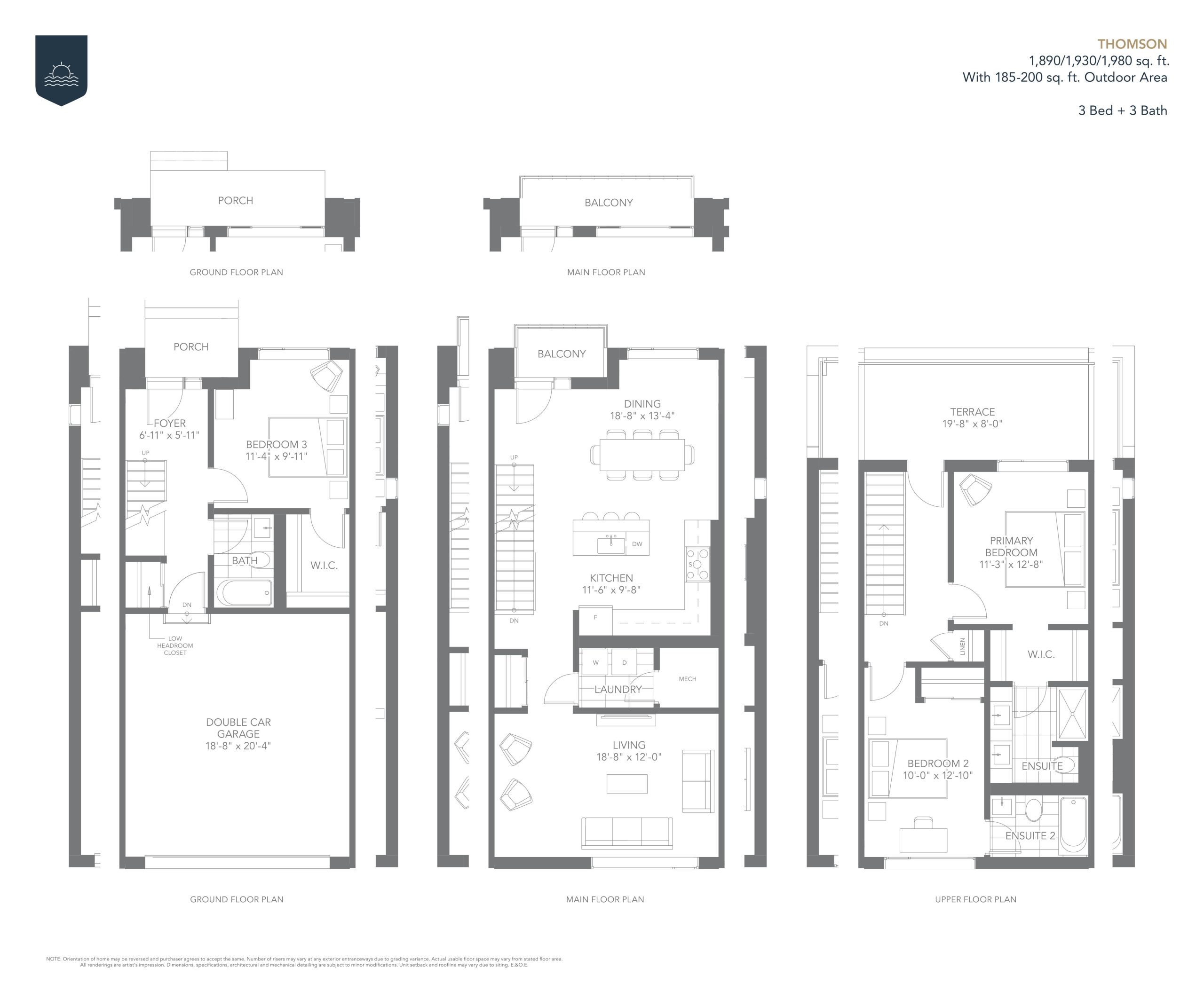 Thomson floor plan