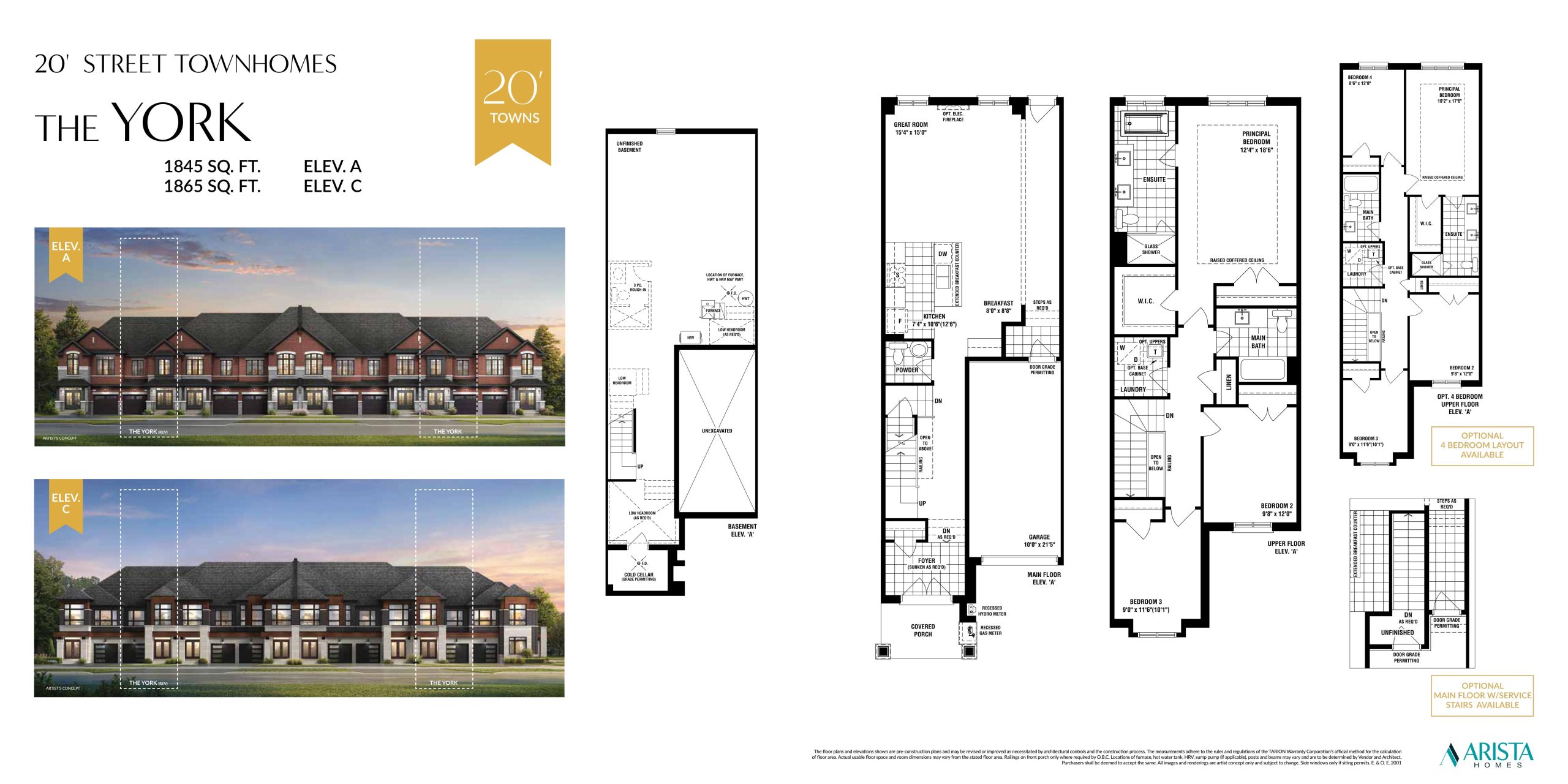 The York floor plan