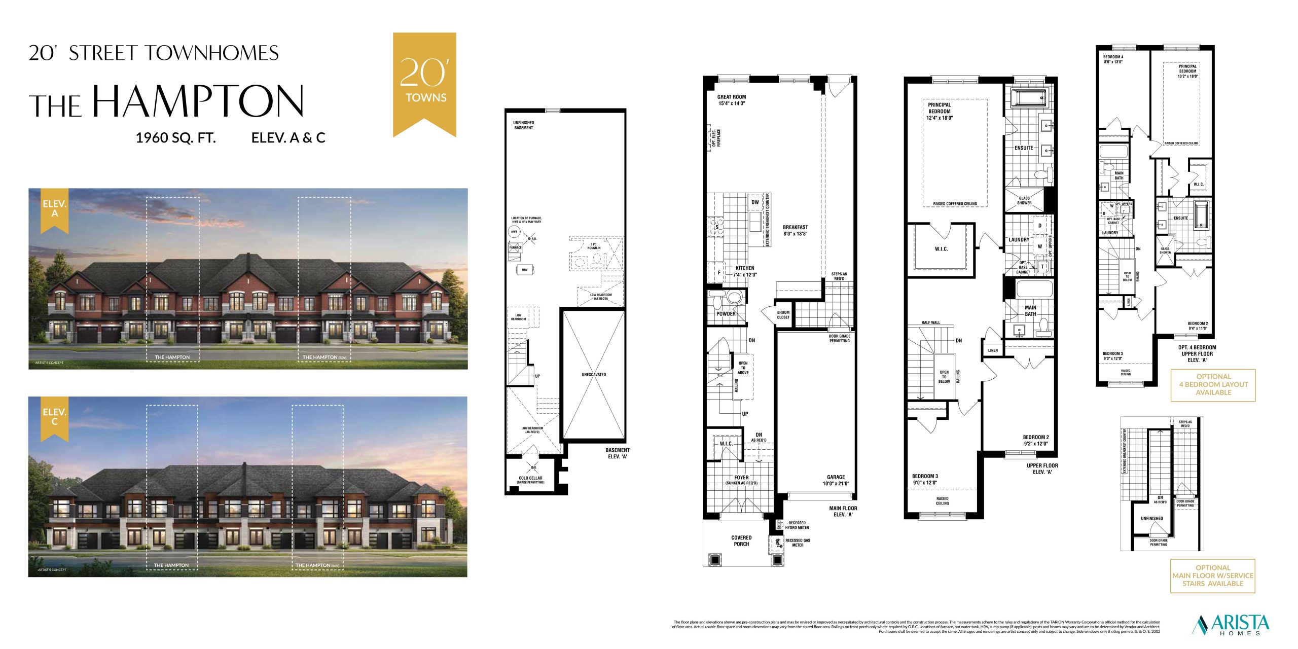 The Hampton floor plan
