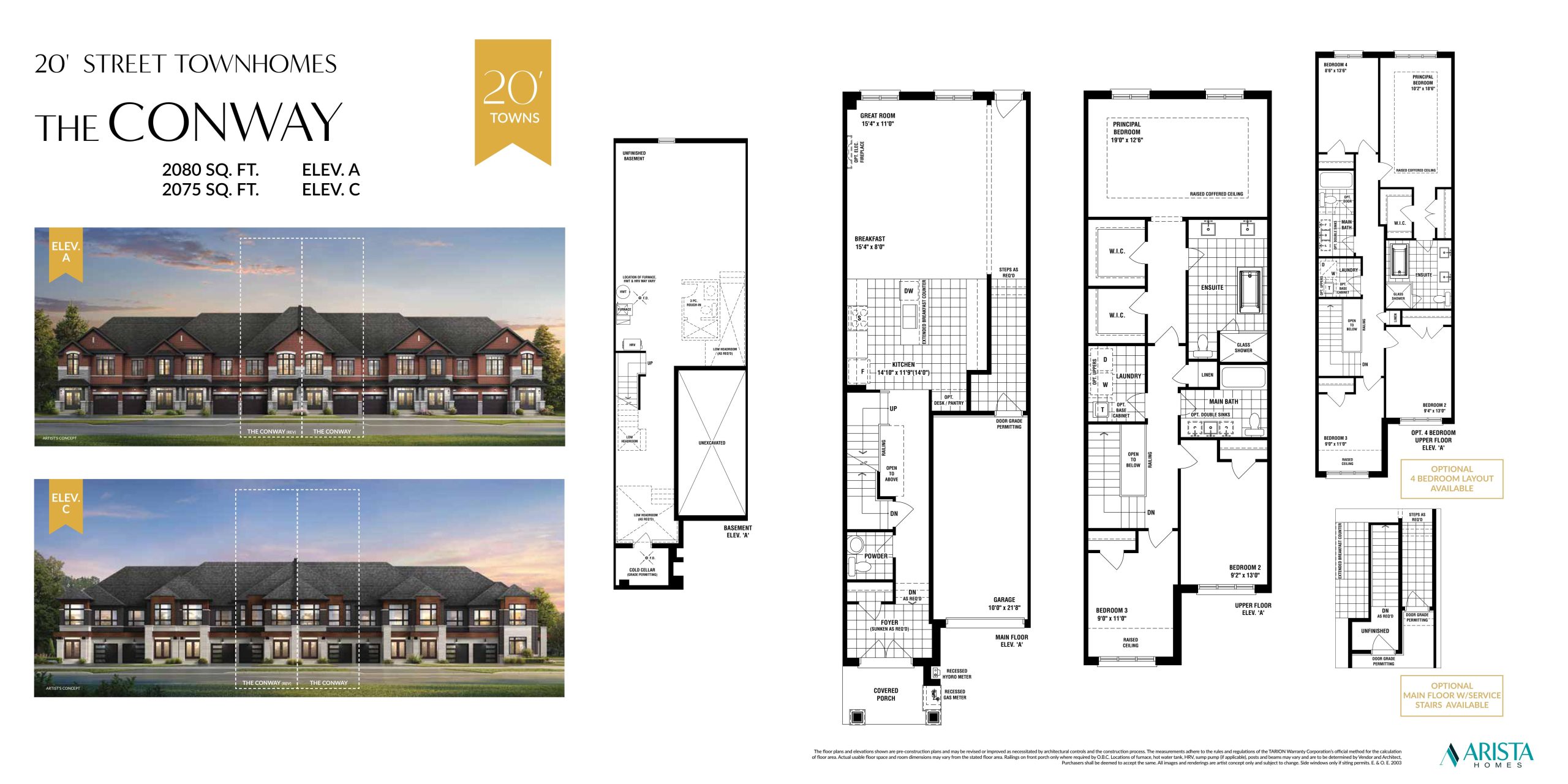 The Conway floor plan