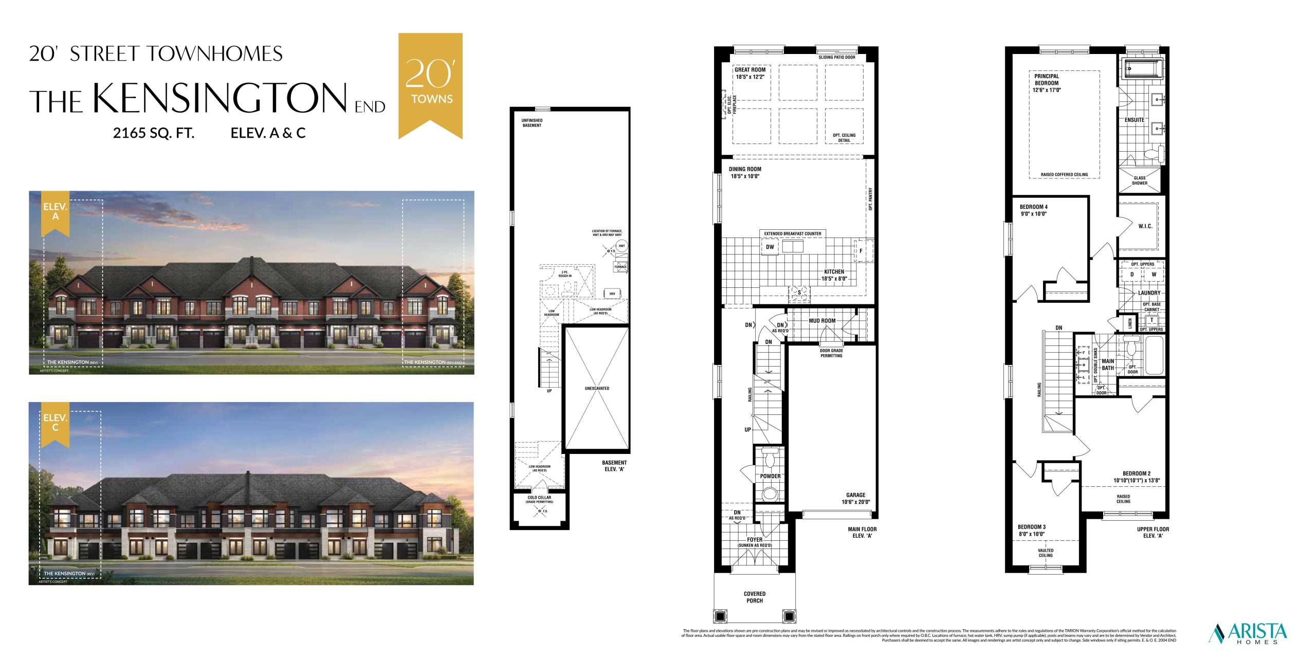 The Kensington (End) floor plan