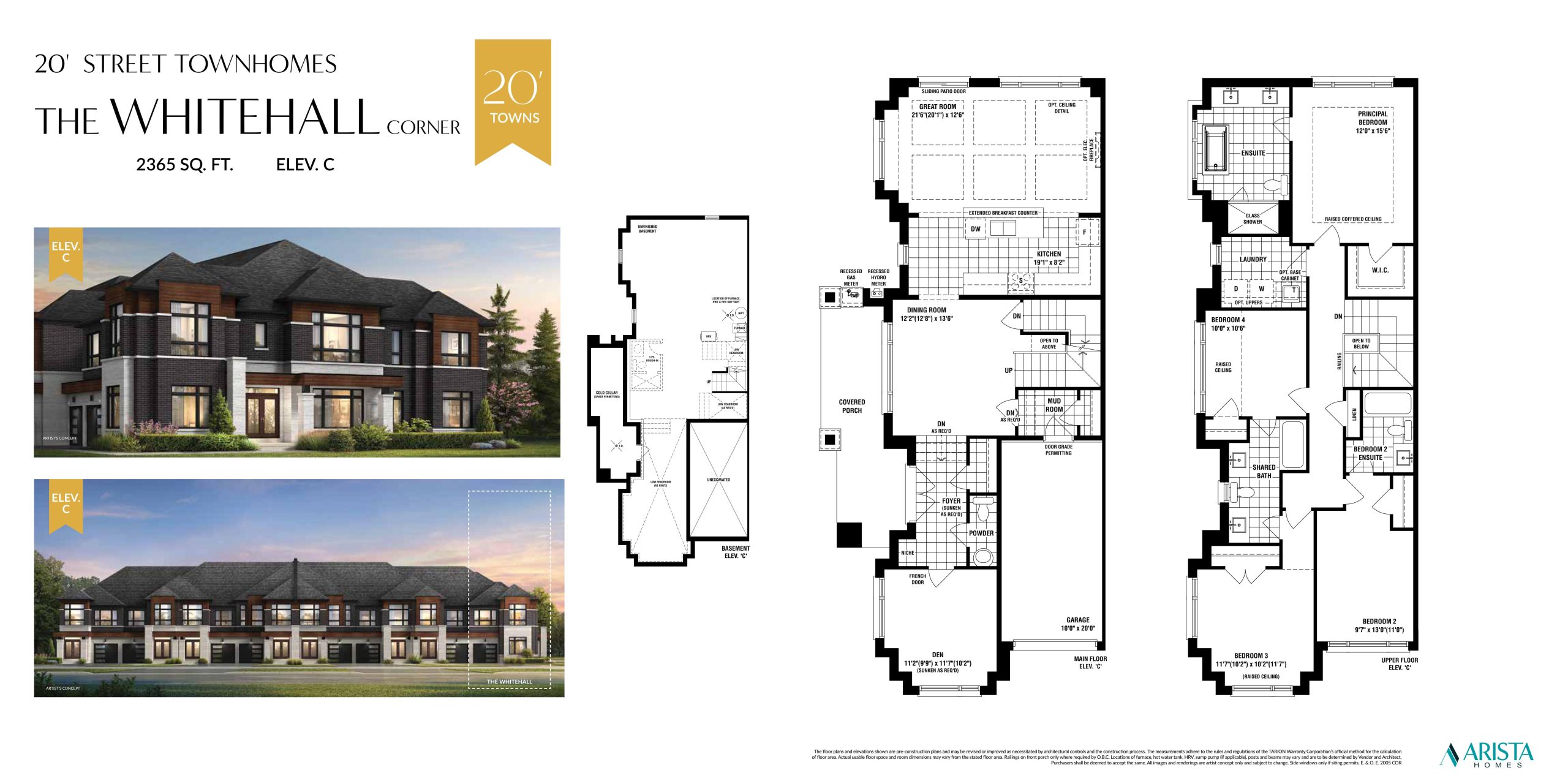 The Whitehall (Corner) floor plan
