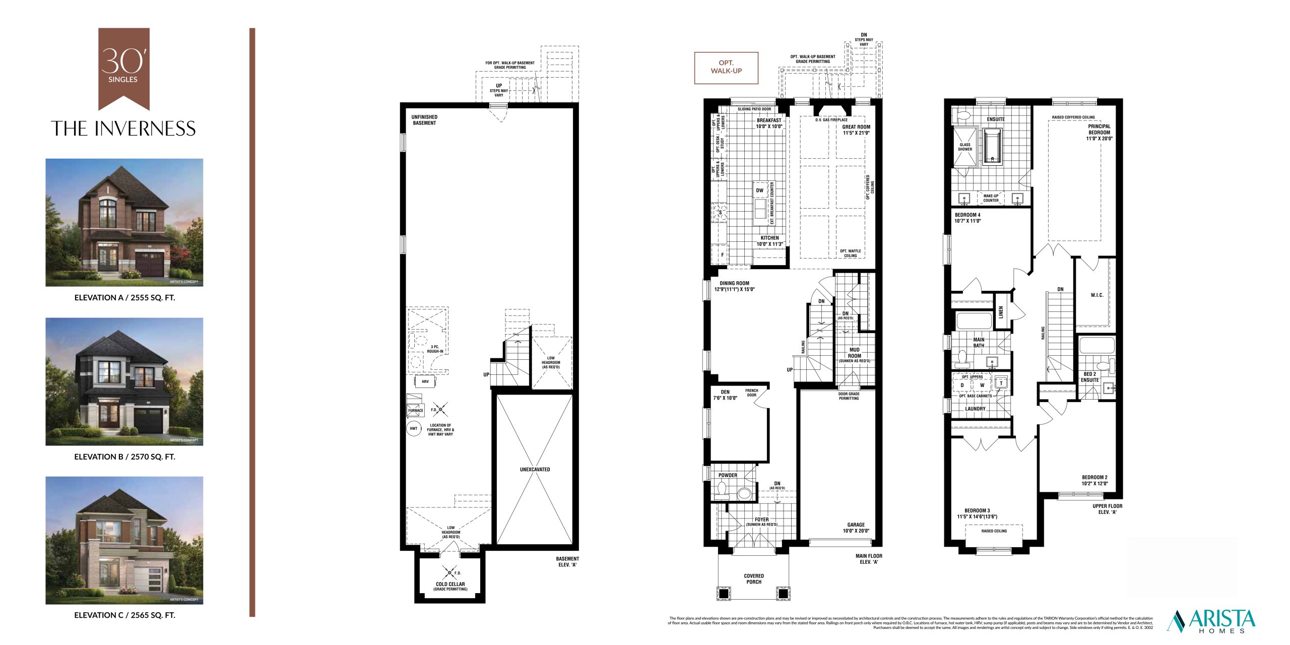 The Inverness floor plan