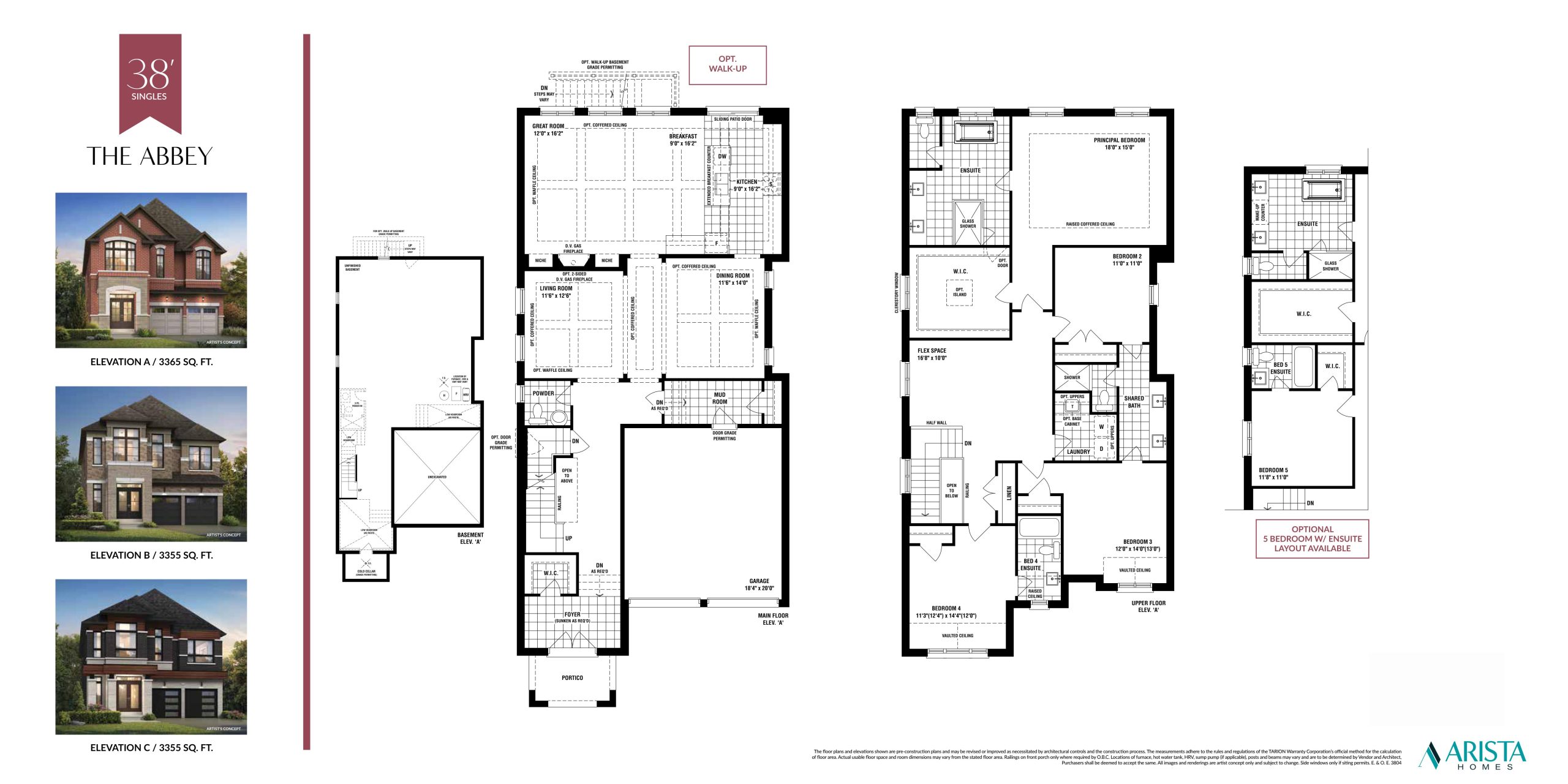 Abbey floor plan
