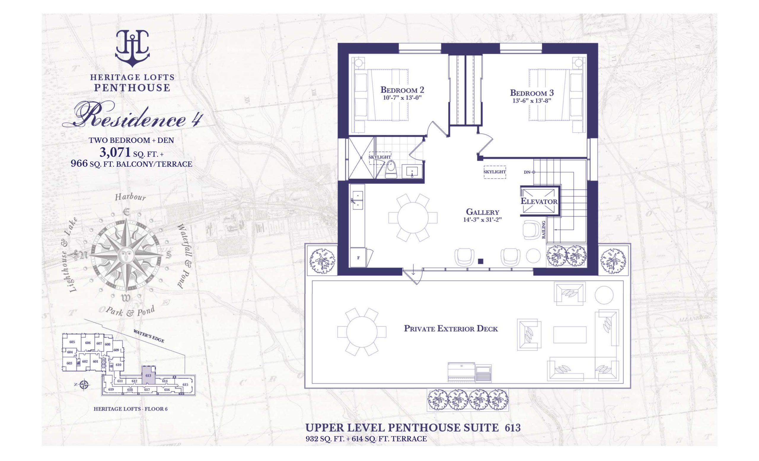 Residence 4 - Heritage Lofts (1/2) floor plan