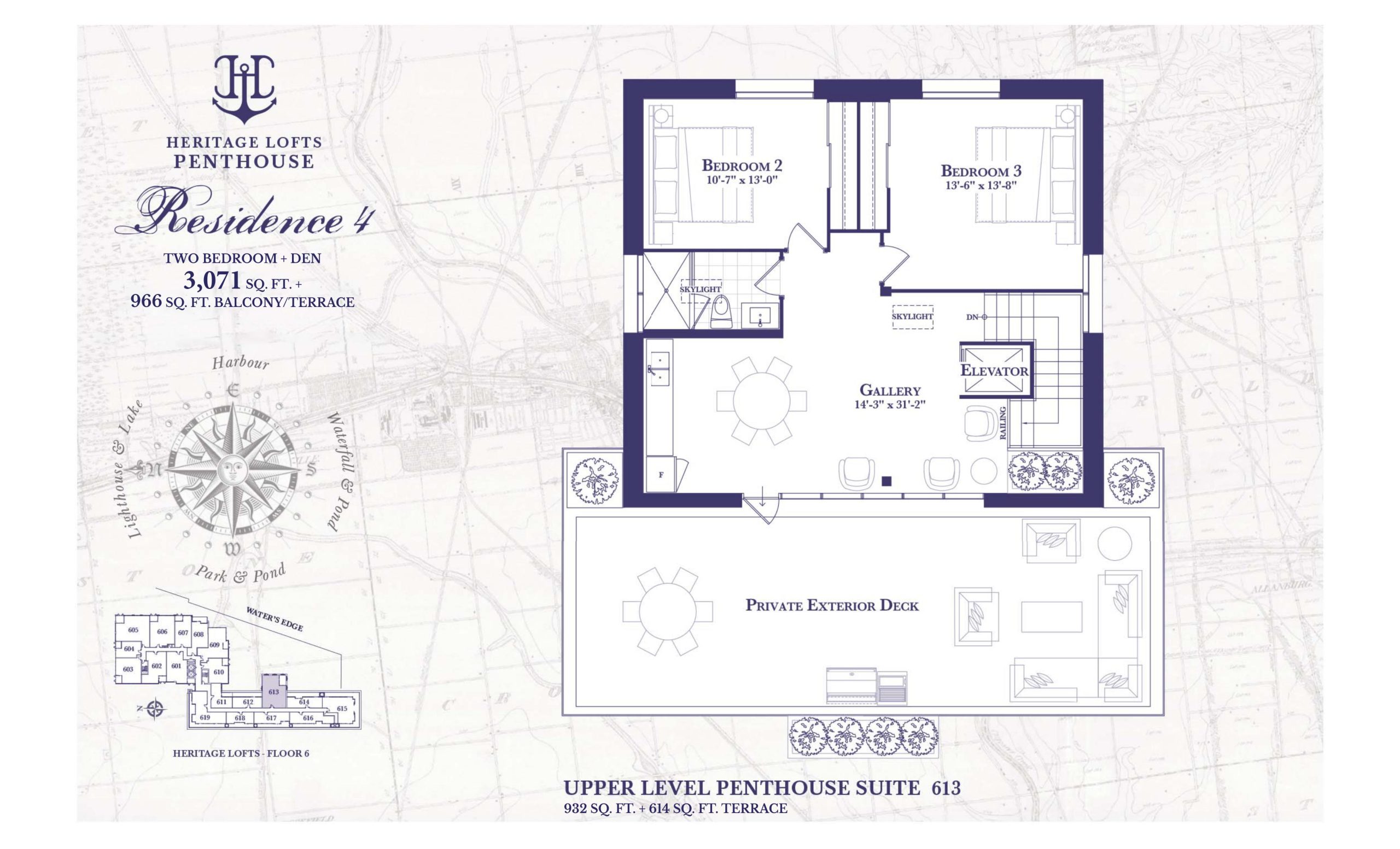 Residence 4 - Heritage Lofts (2/2) floor plan