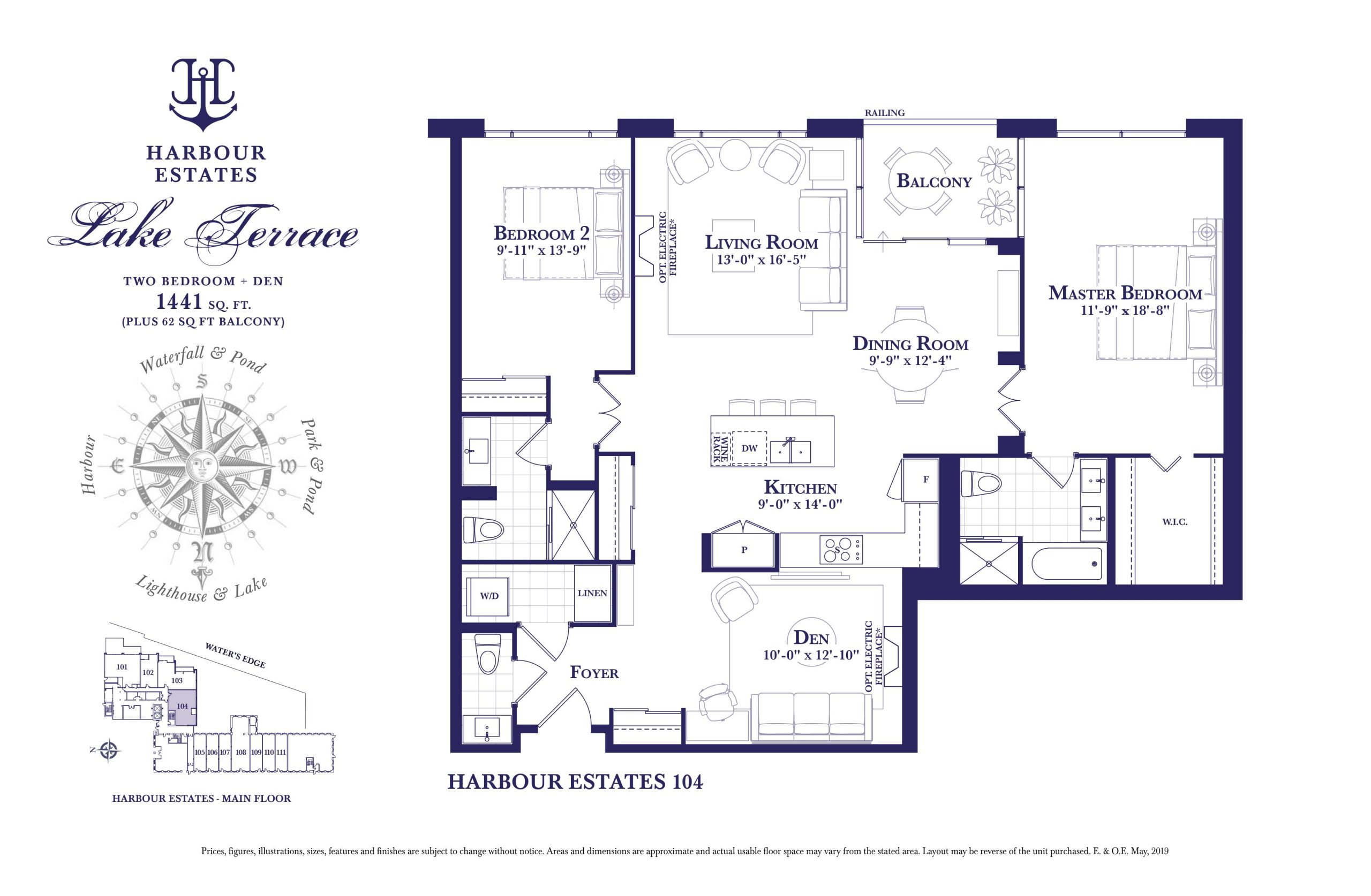 Lake Terrace - Harbour Estates floor plan