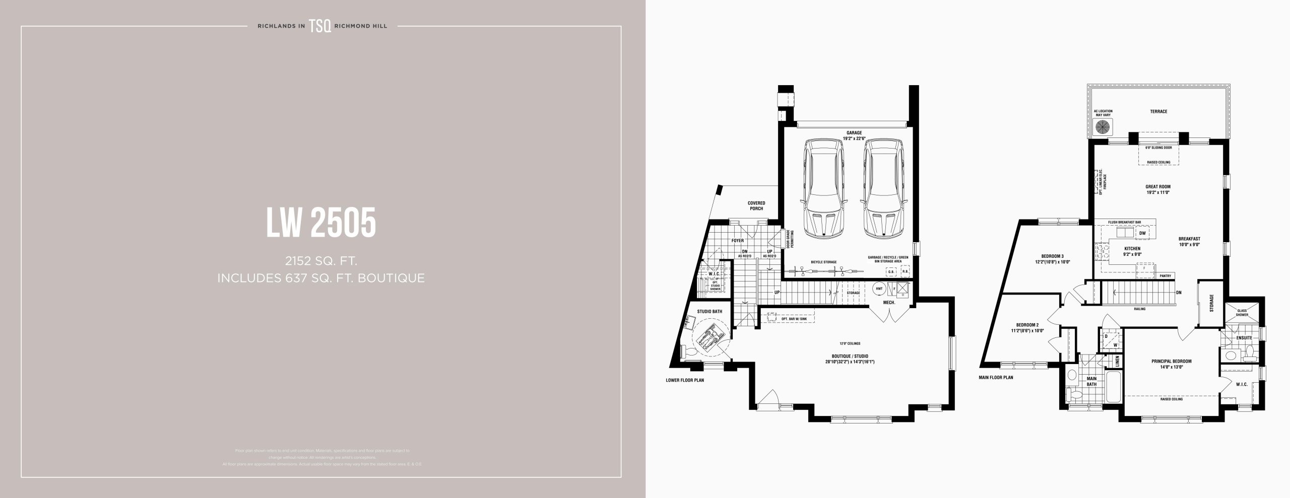 LW 2505 floor plan