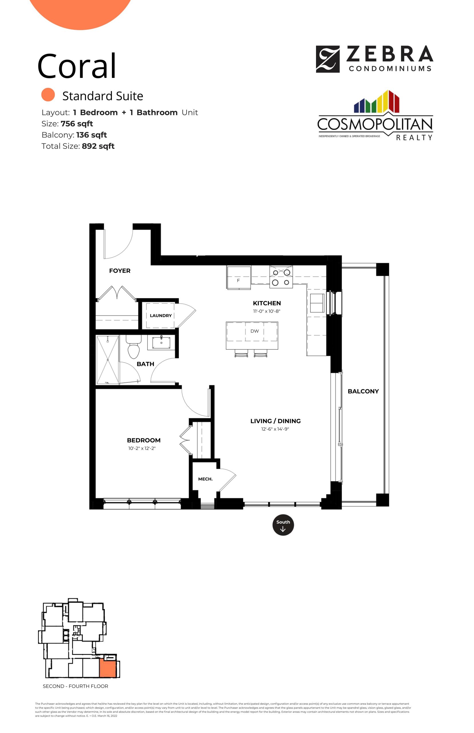 Coral floor plan