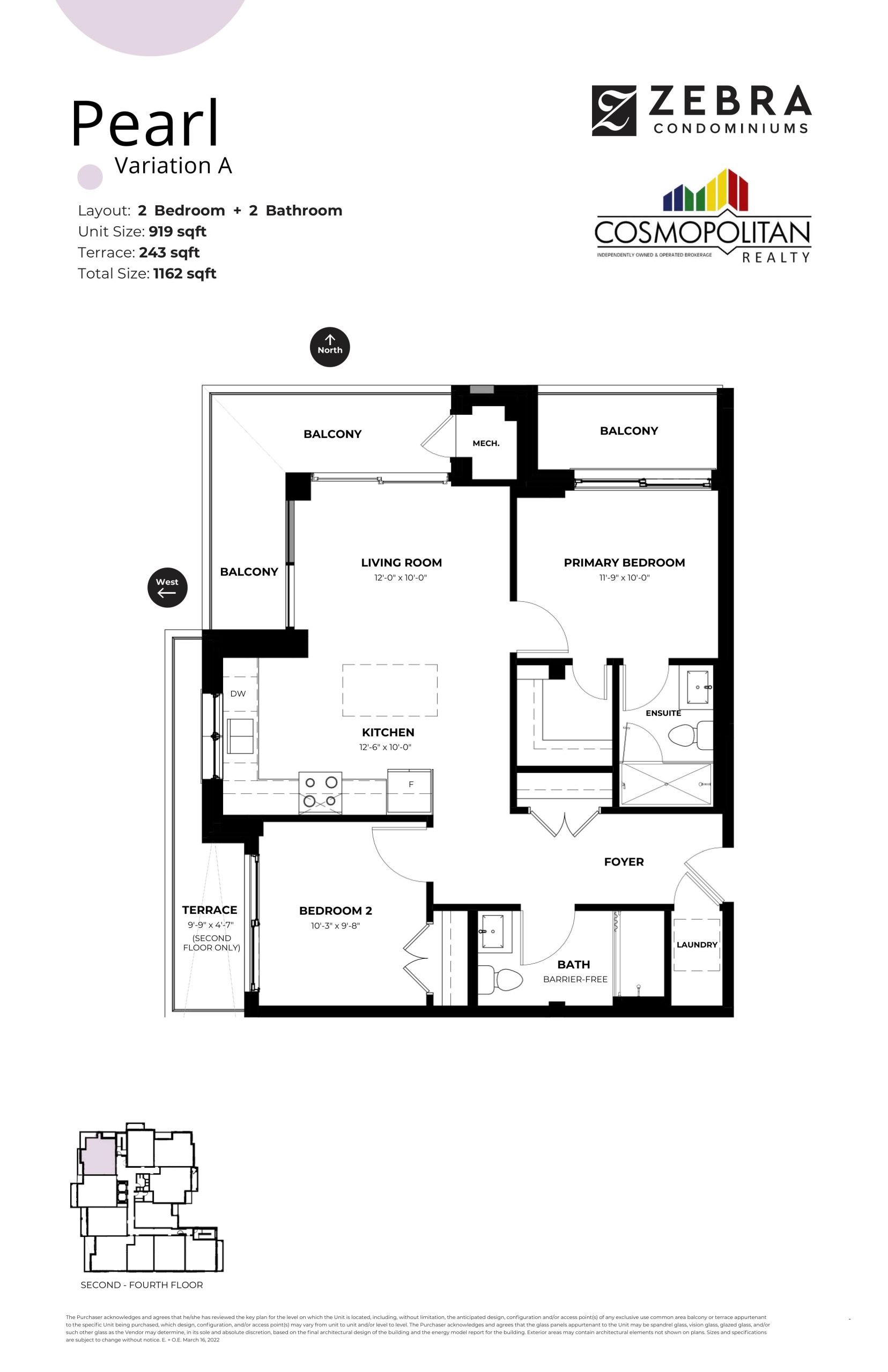 Pearl floor plan