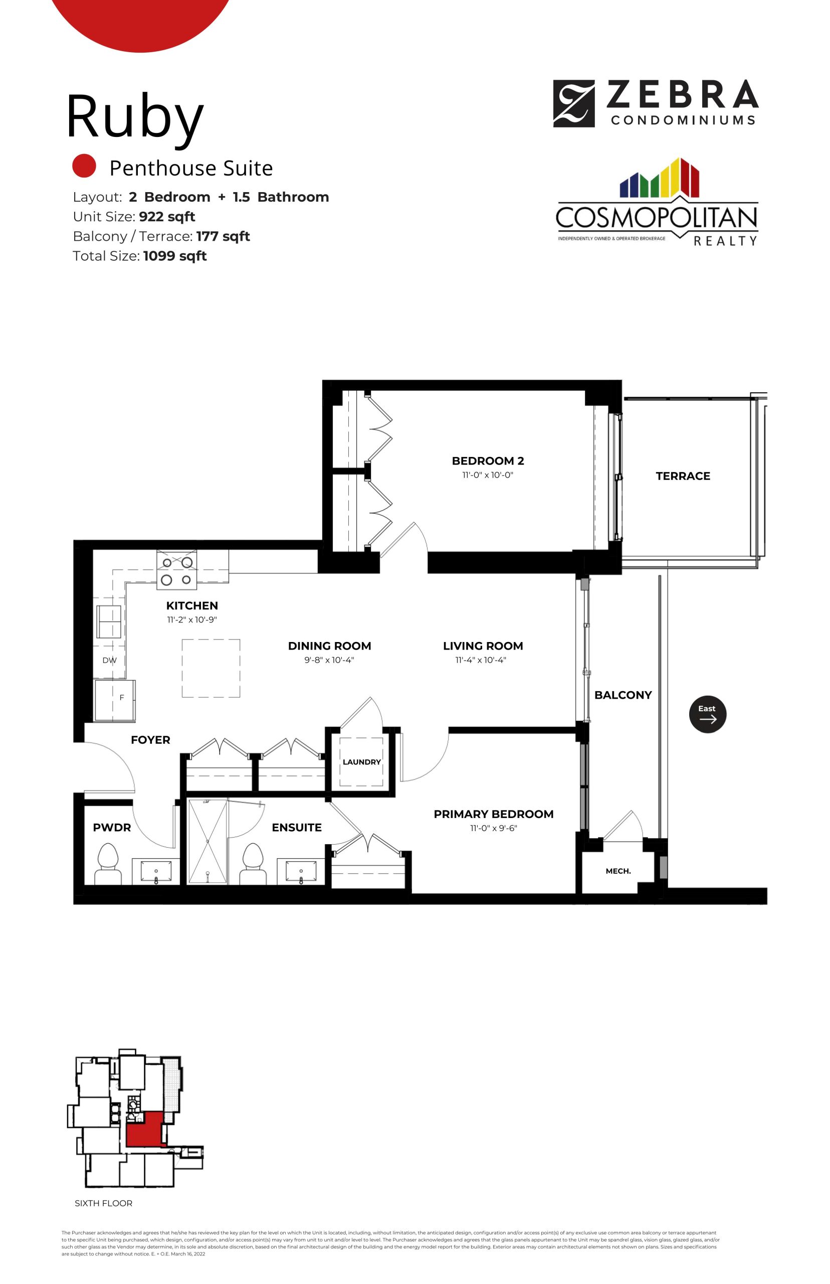 Ruby floor plan