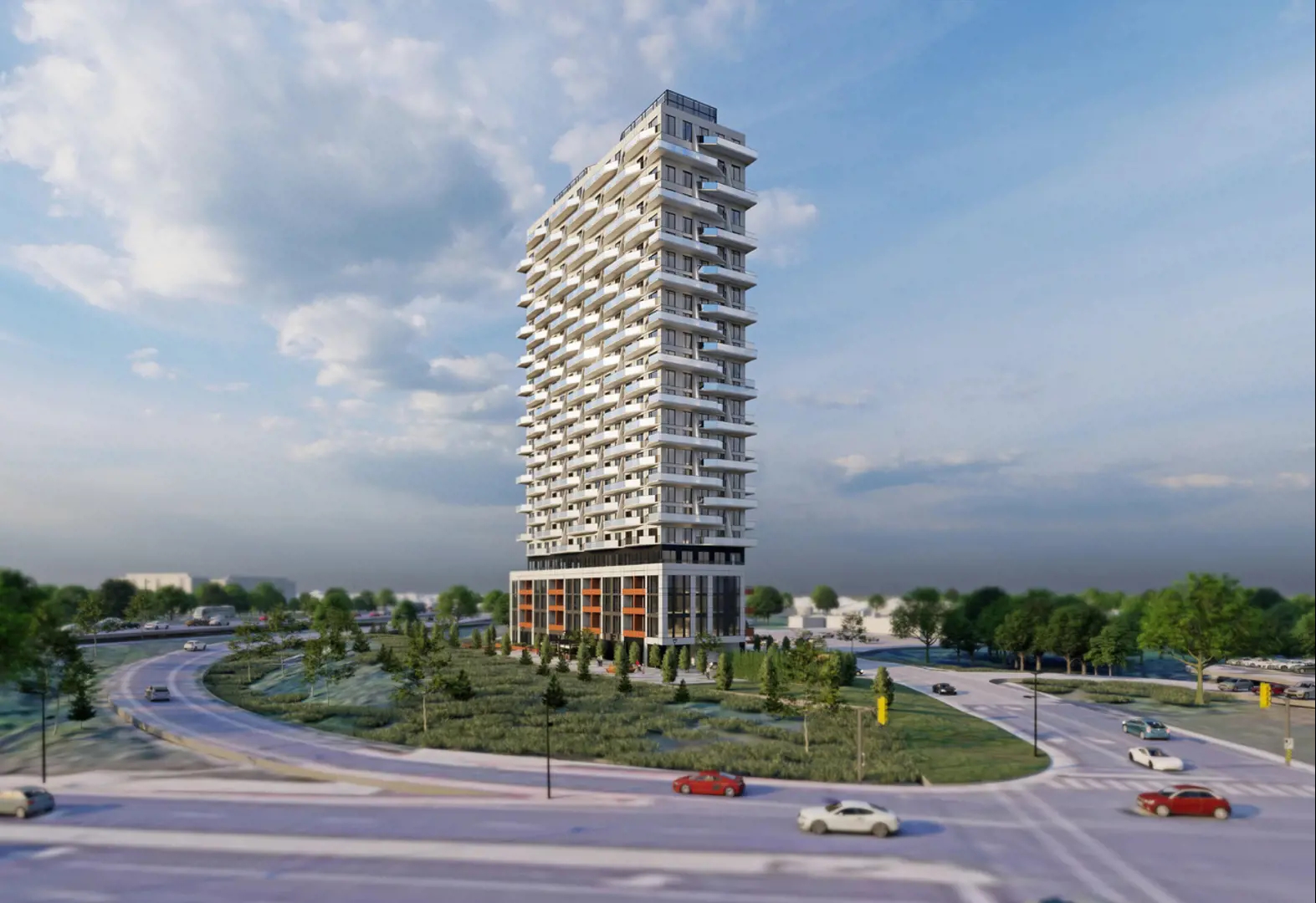 49 South Service Road in Mississauga — rendering 3
