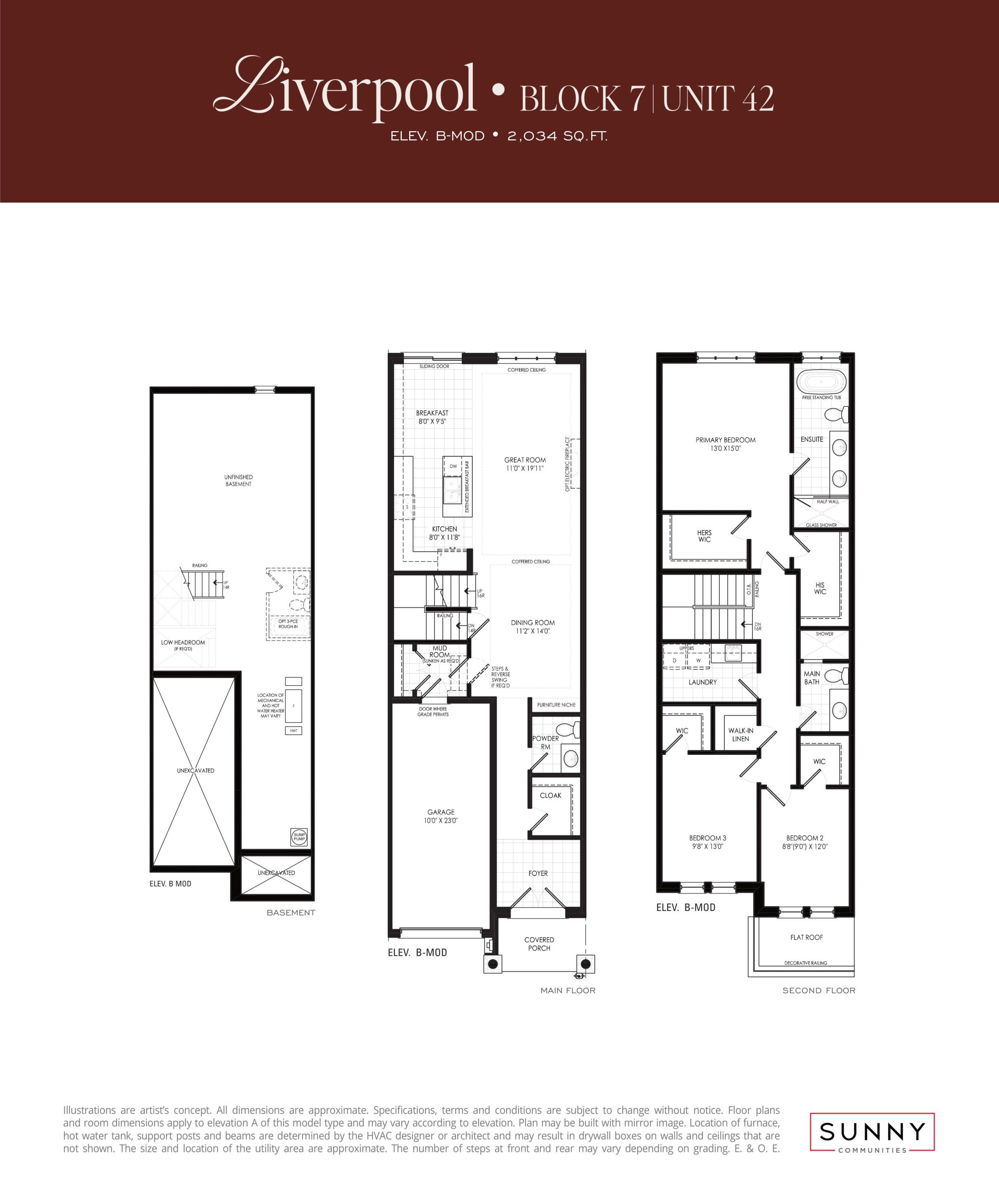 Liverpool Block 7 Unit 42 floor plan