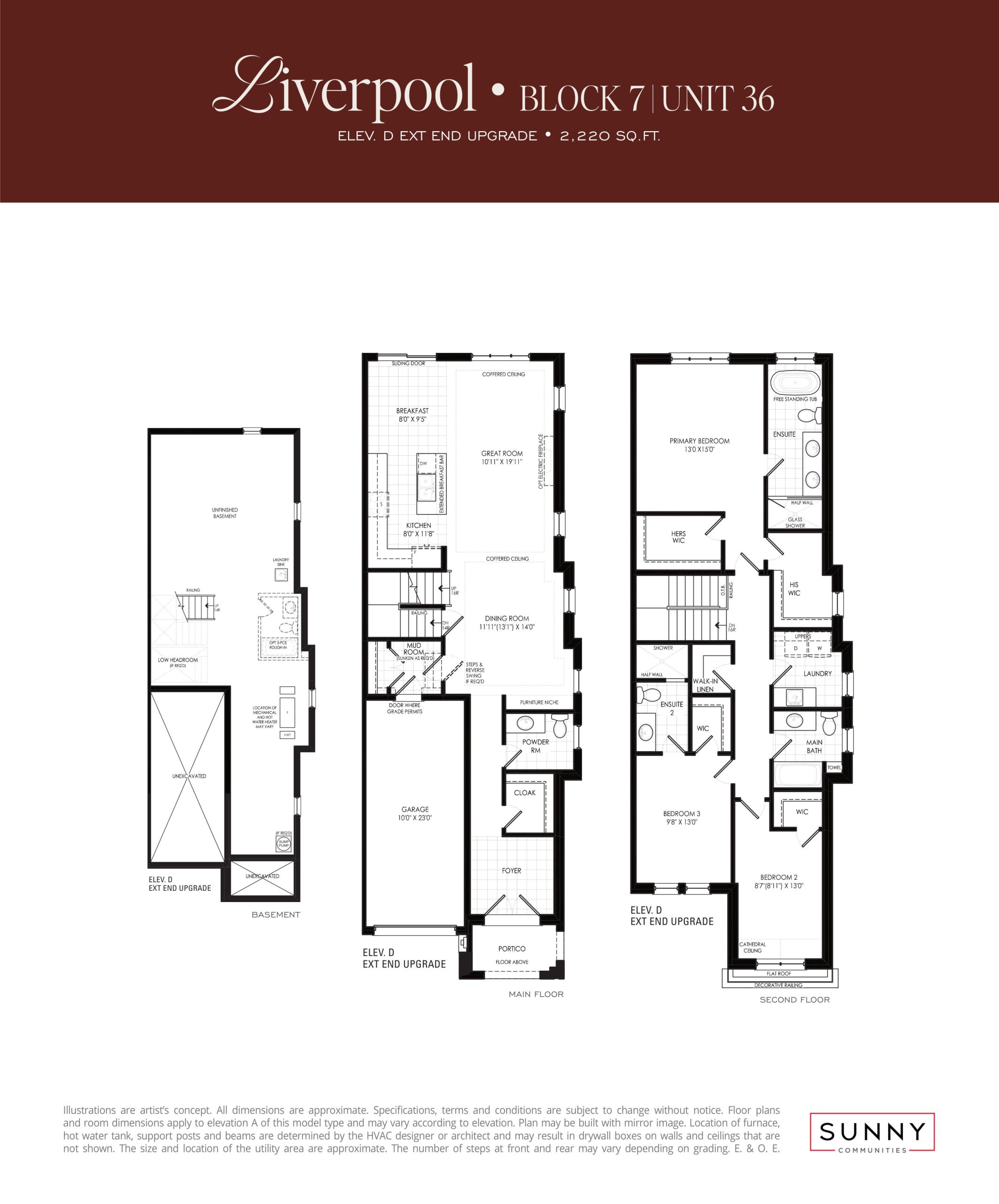 Liverpool Block 7 Unit 36 floor plan