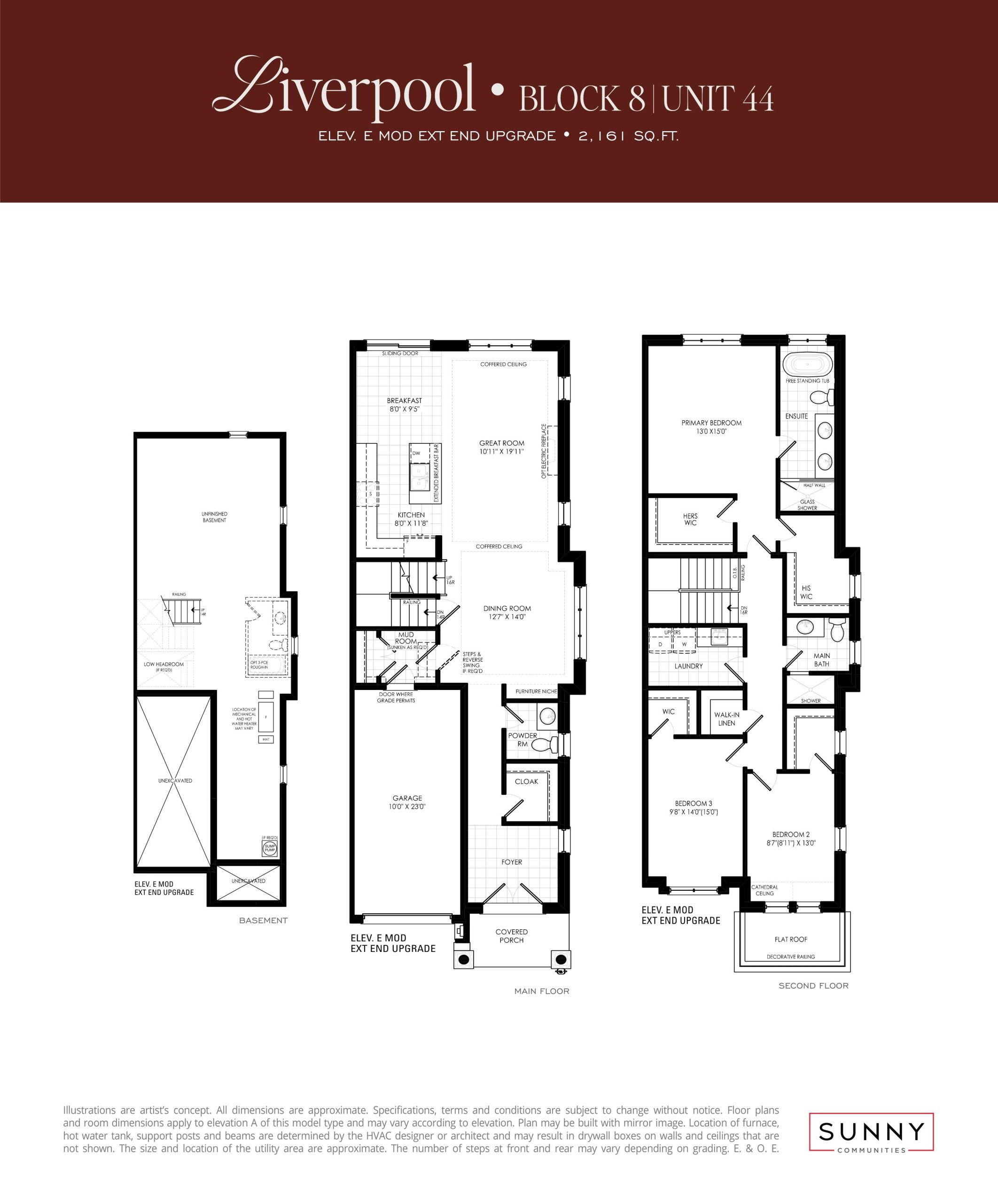 Liverpool Block 8 Unit 44 floor plan