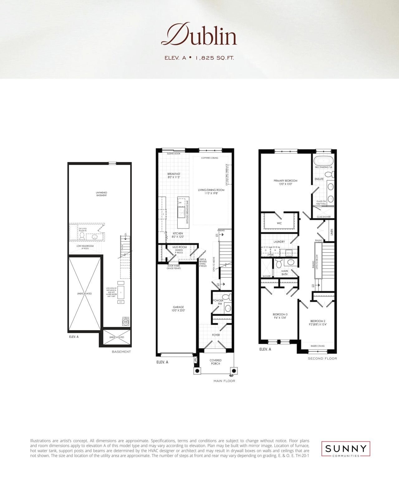 Dublin (Prism Collection) floor plan