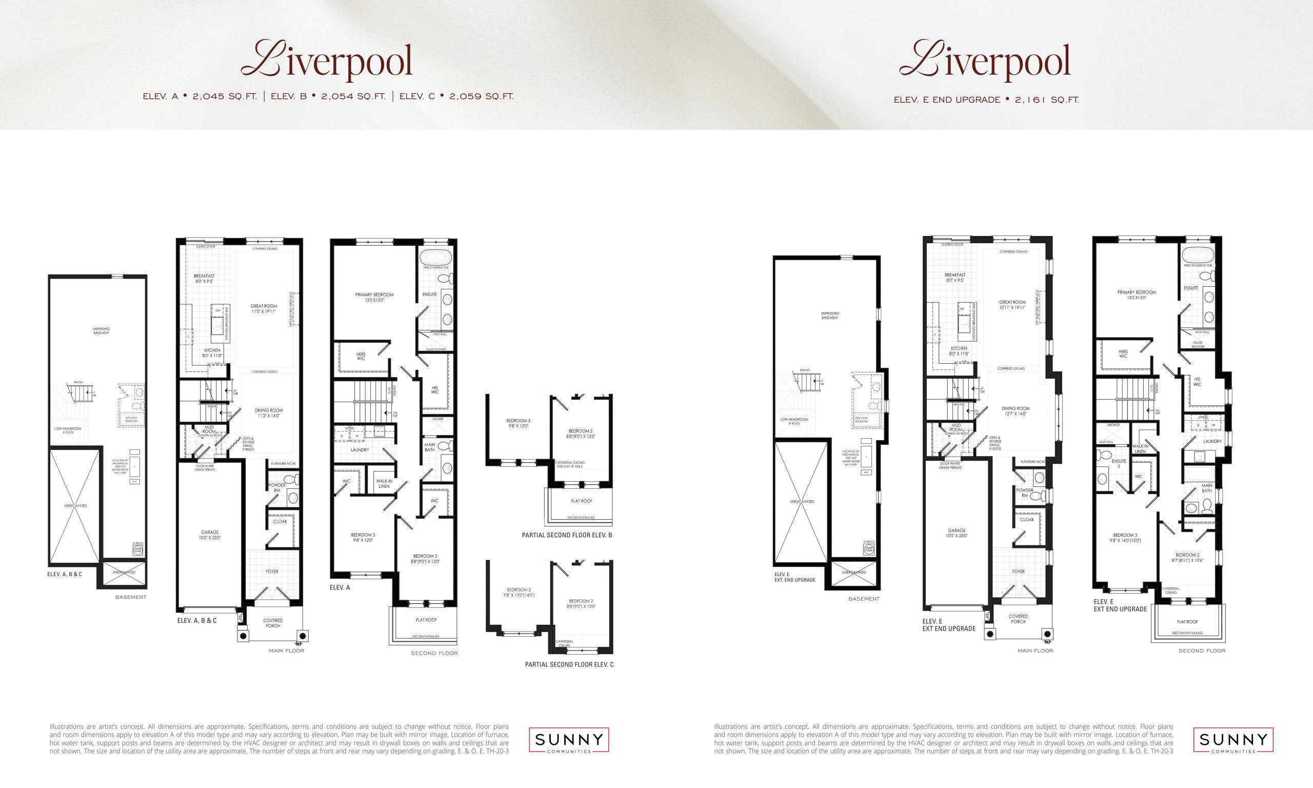 Liverpool Elev A to C (Prism Collection) floor plan