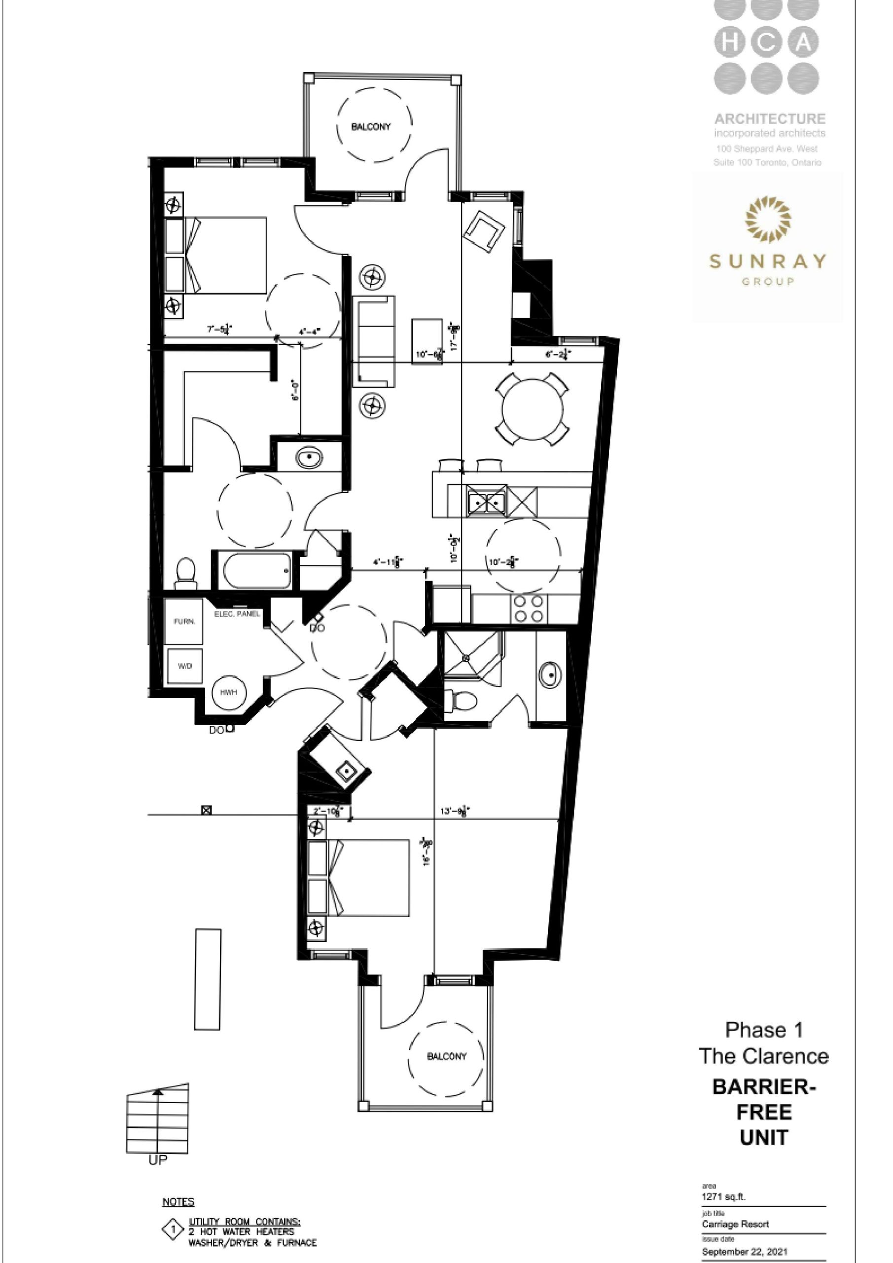 The Clarence floor plan