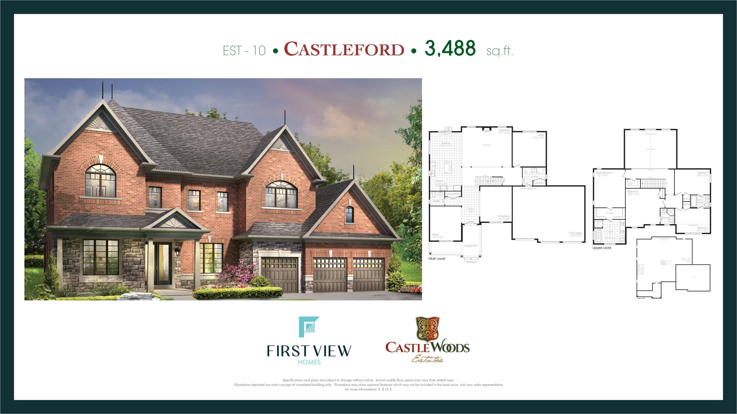Castleford floor plan