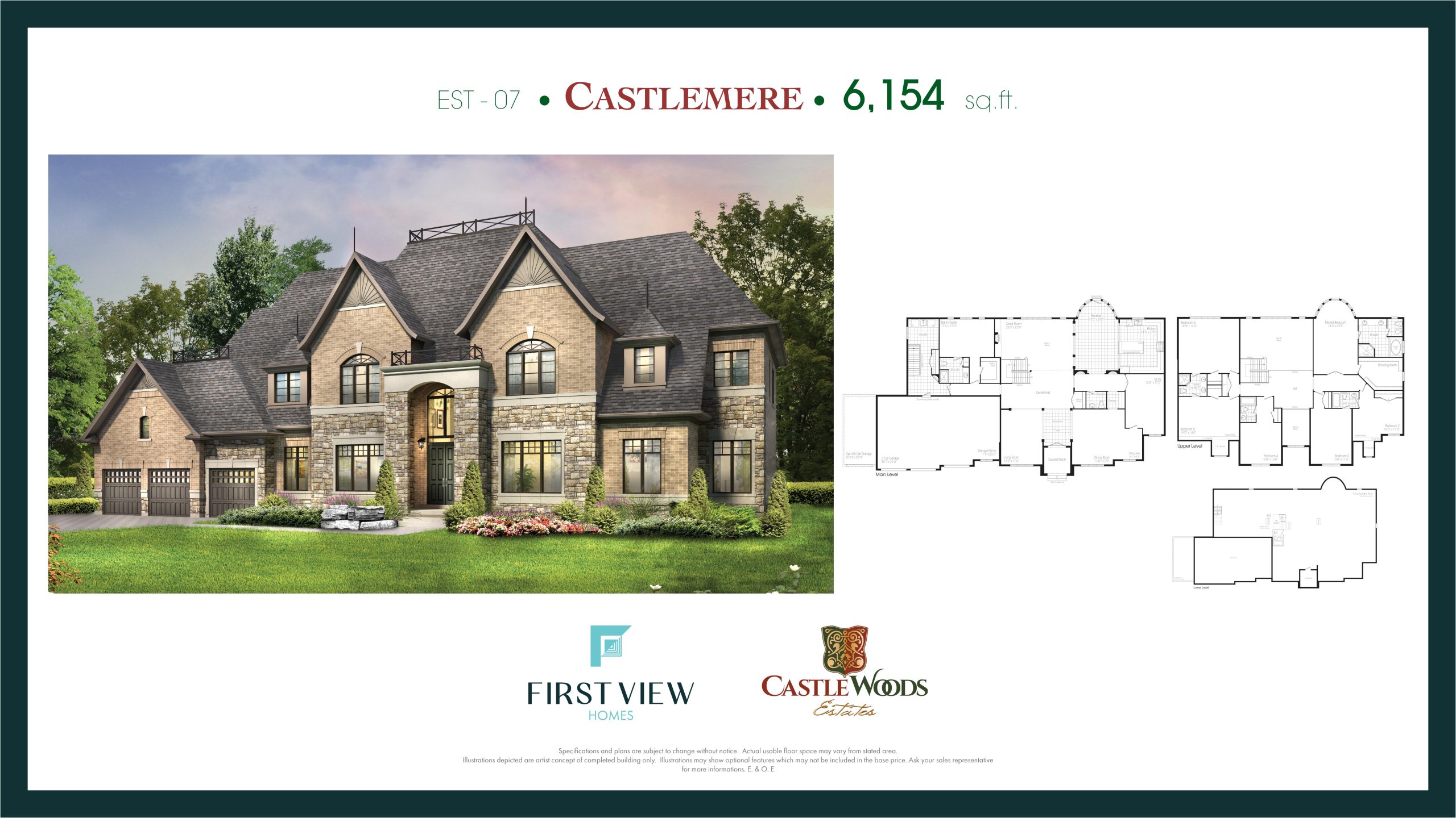Castlemere floor plan