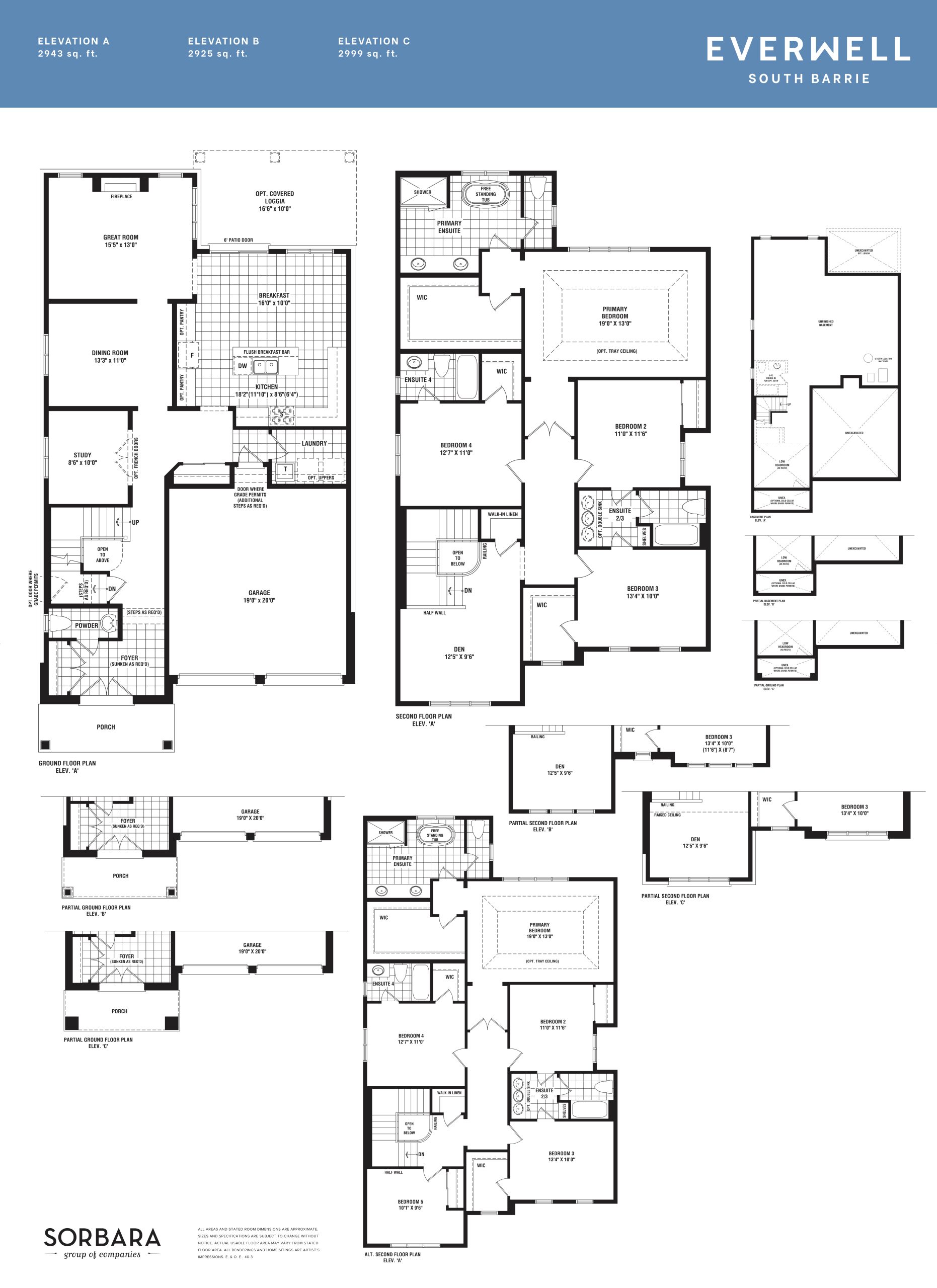 The Bayview floor plan