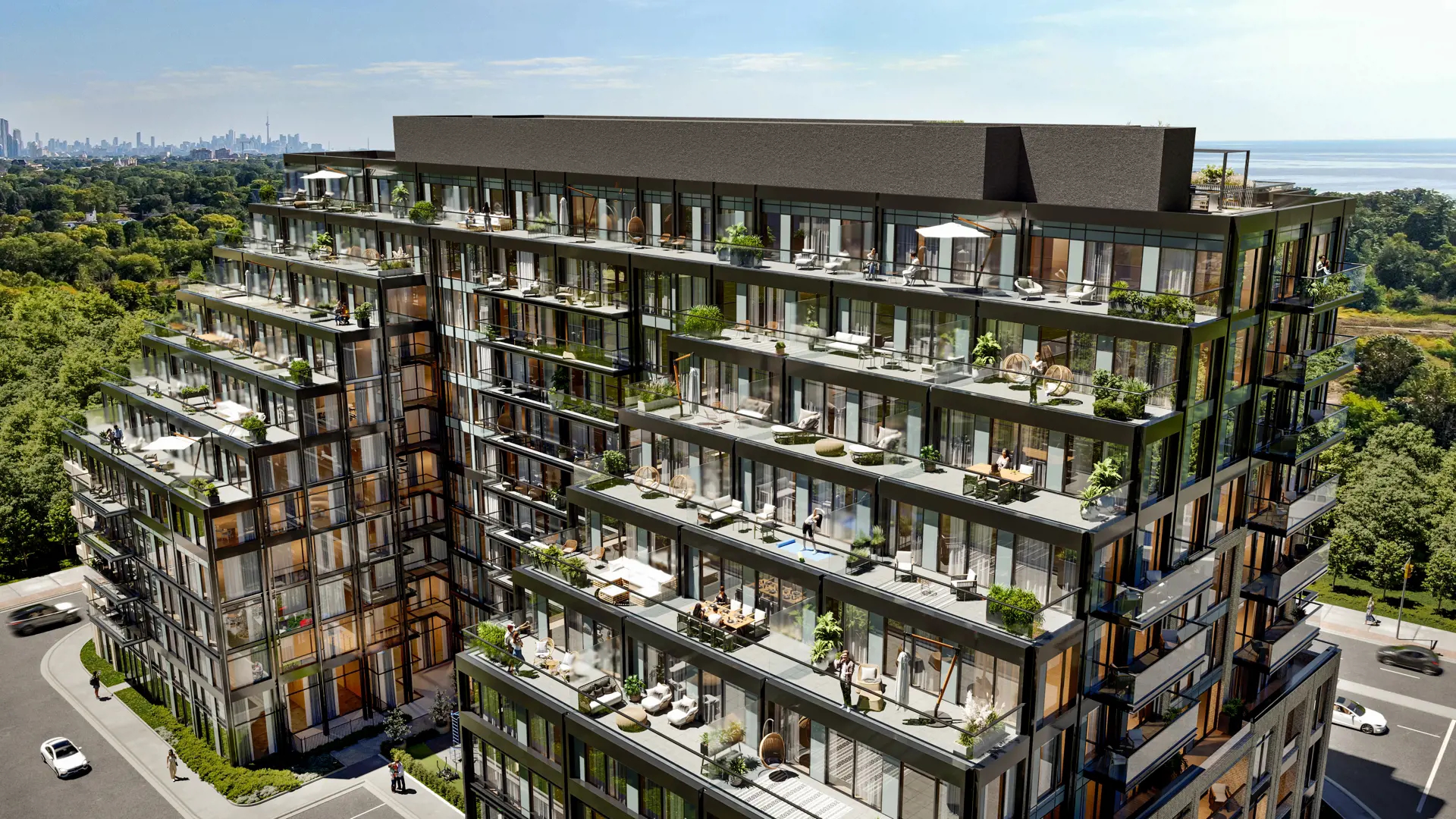 Exhale Residences in Mississauga — rendering 3