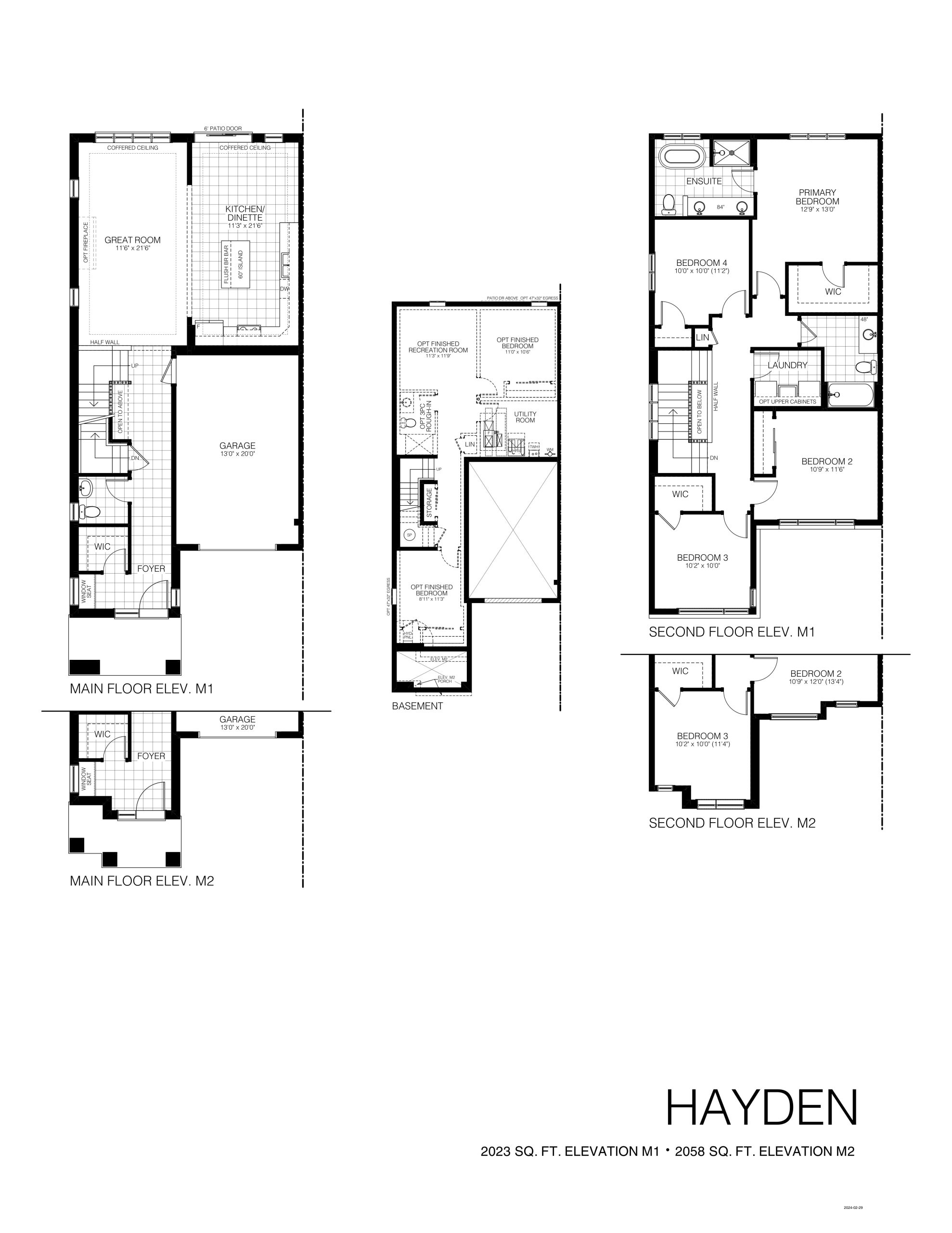 Hayden floor plan