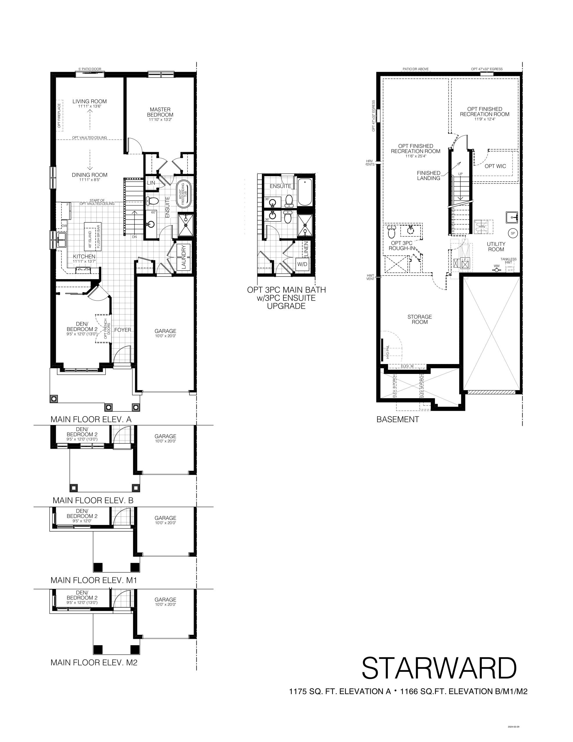 Starward floor plan