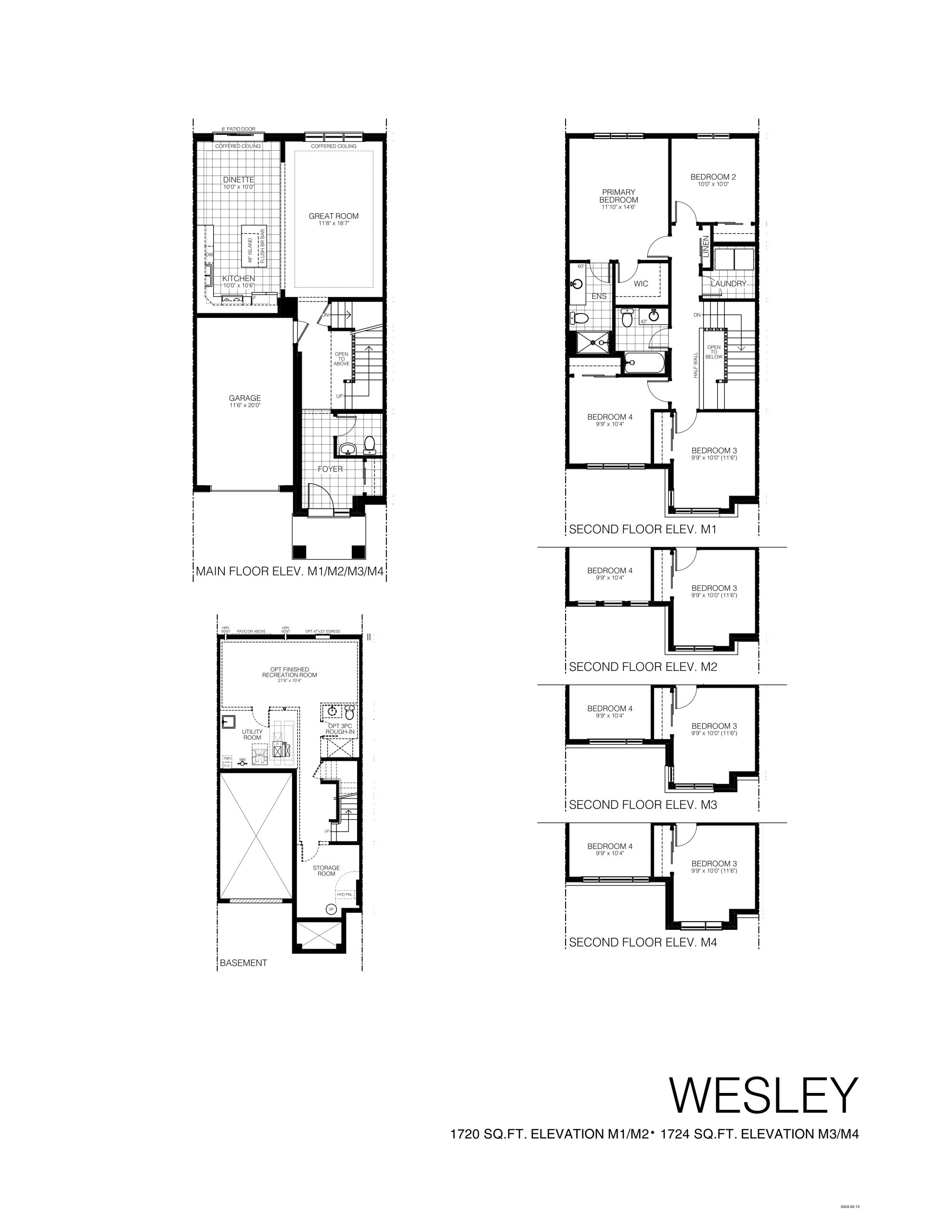 Wesley floor plan